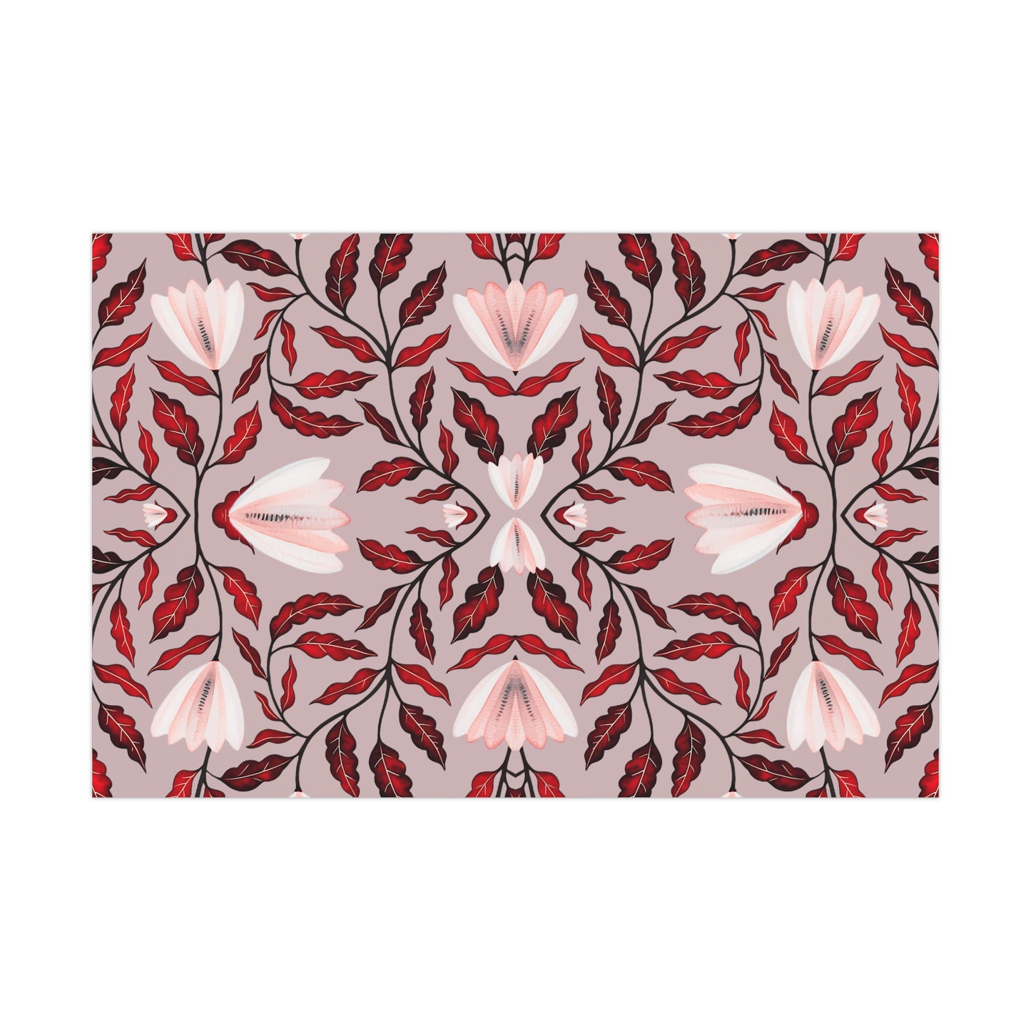 AUTUMN FOLIAGE | Floral-Vine Seasons Wrapping Paper