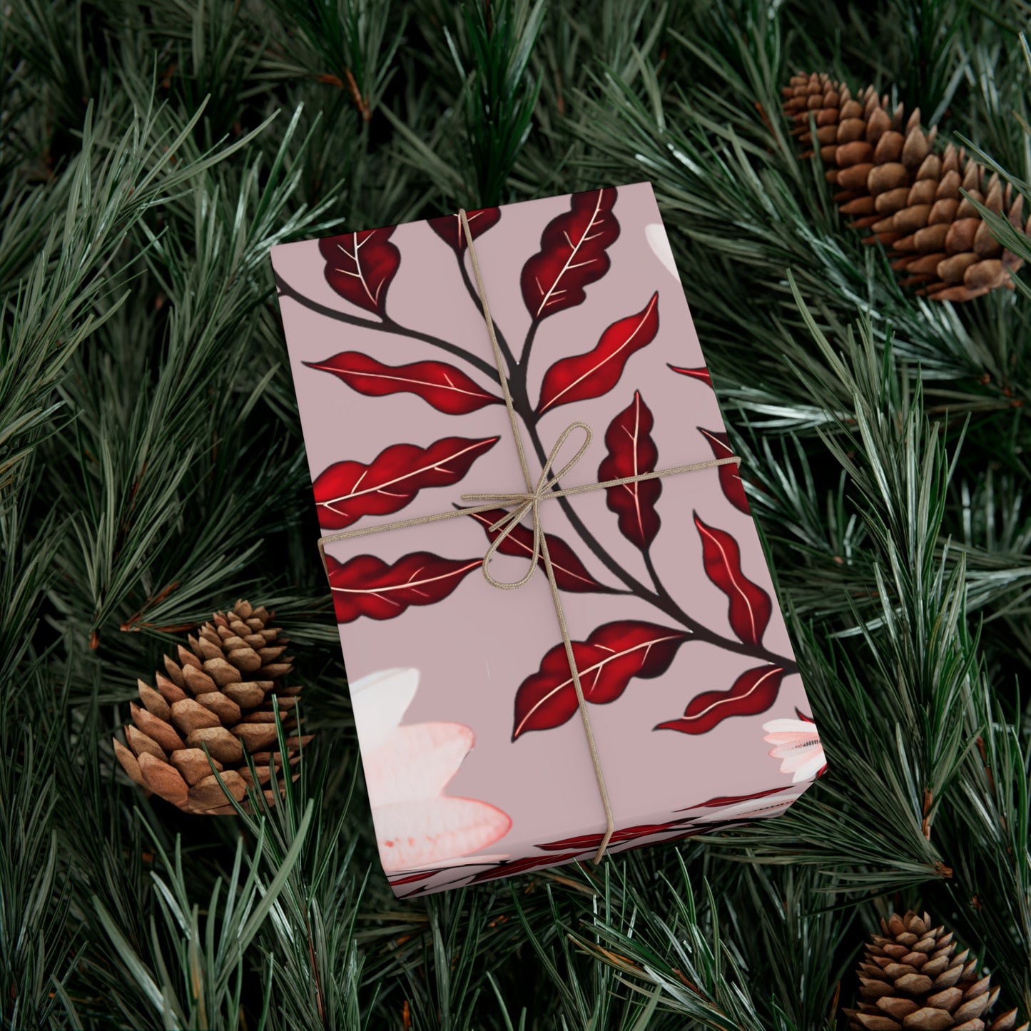 AUTUMN FOLIAGE | Floral-Vine Seasons Wrapping Paper