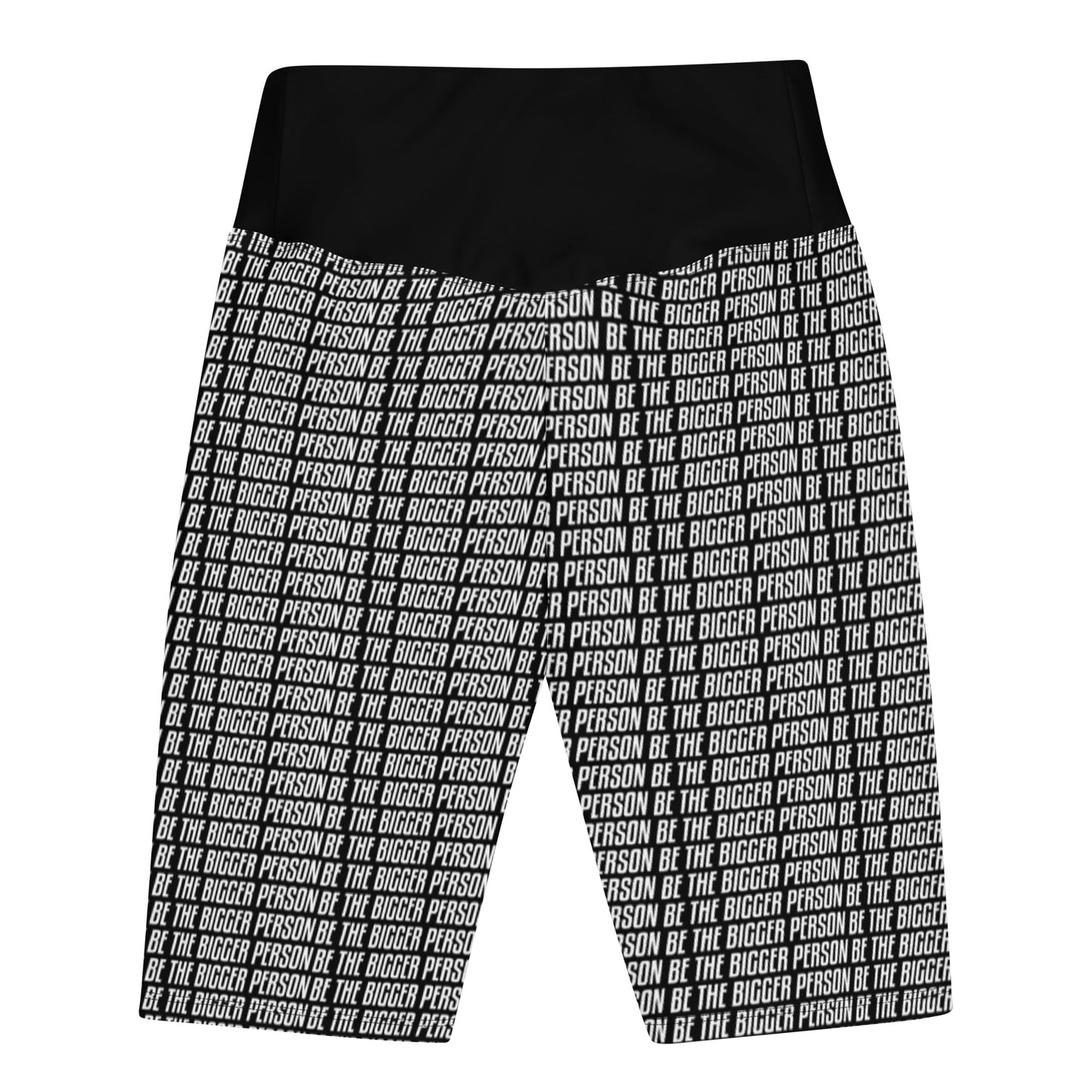 LOCKED UP - Black Biker Shorts