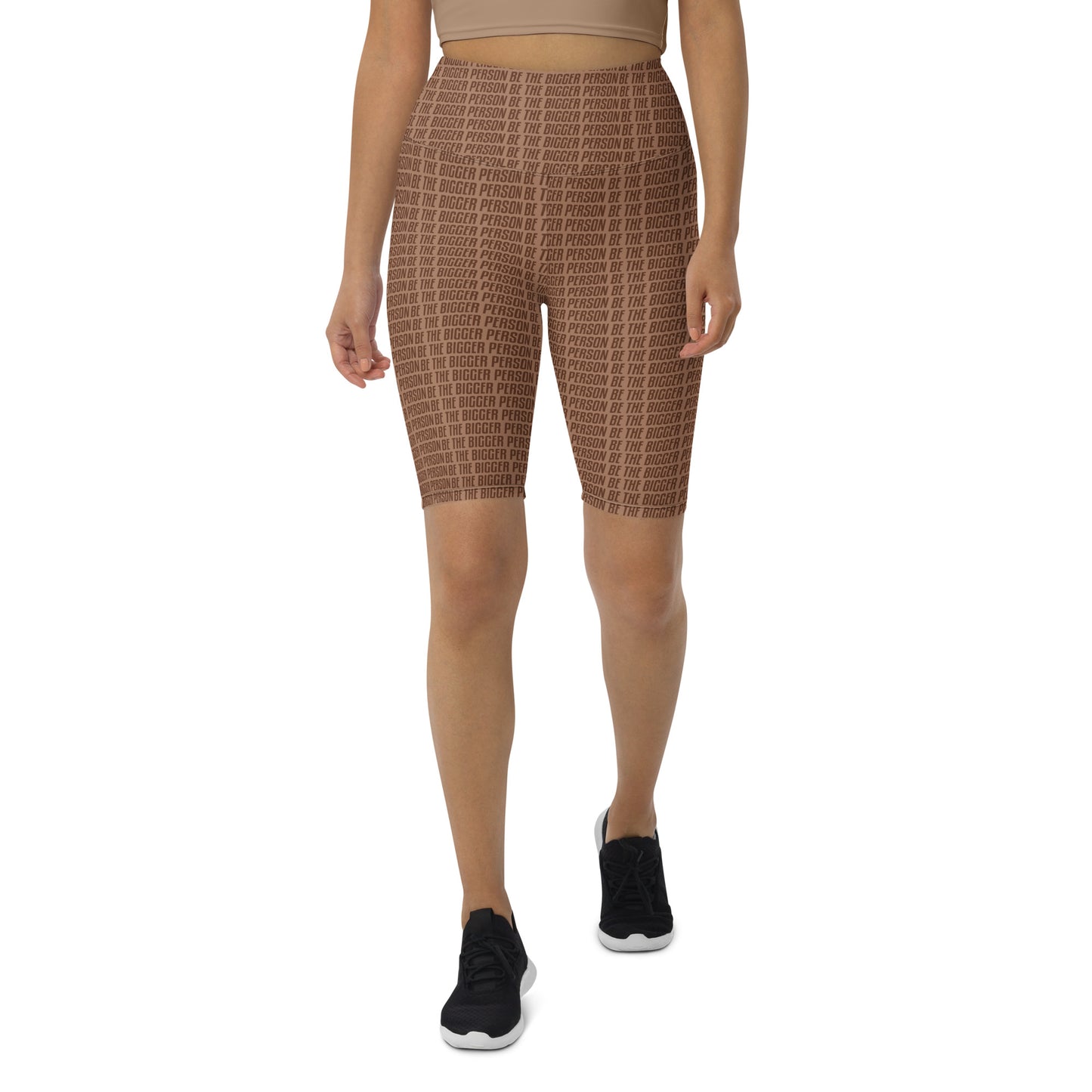 BROWN NOSER - Biker Shorts