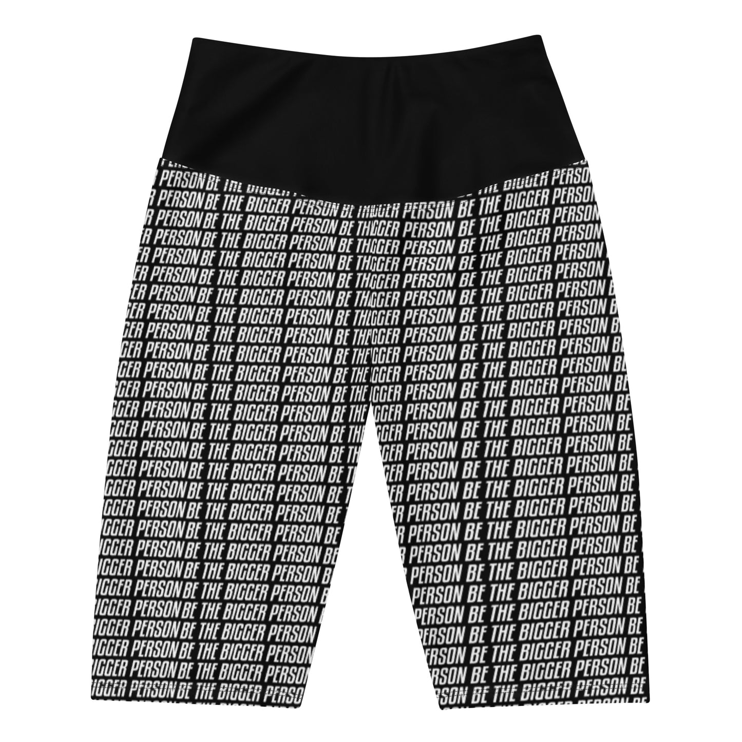LOCKED UP - Black Biker Shorts
