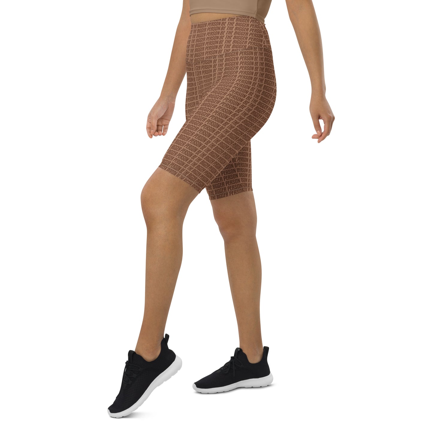 BROWN NOSER - Biker Shorts