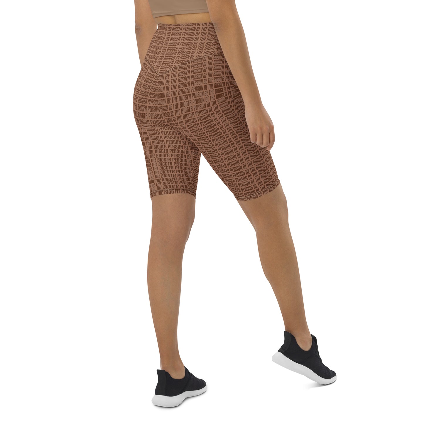 BROWN NOSER - Biker Shorts