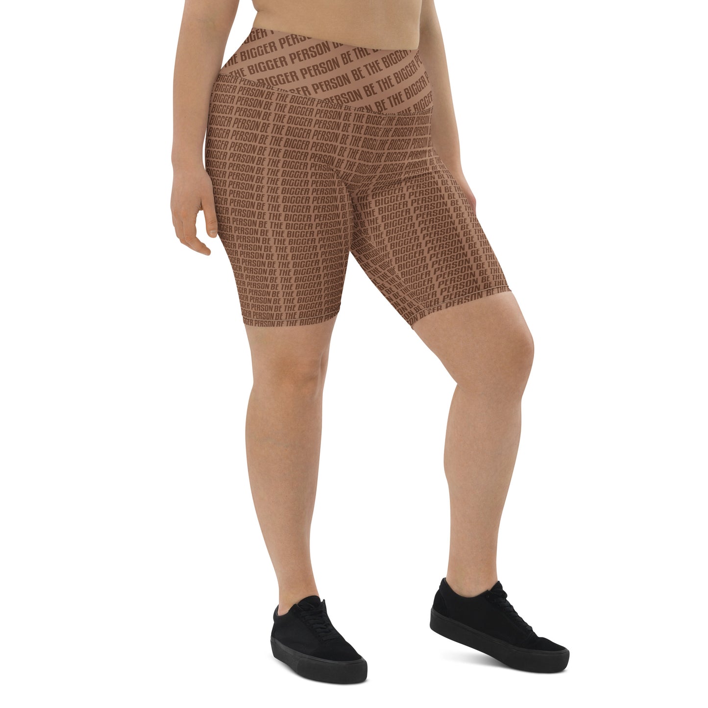 BROWN NOSER - Biker Shorts