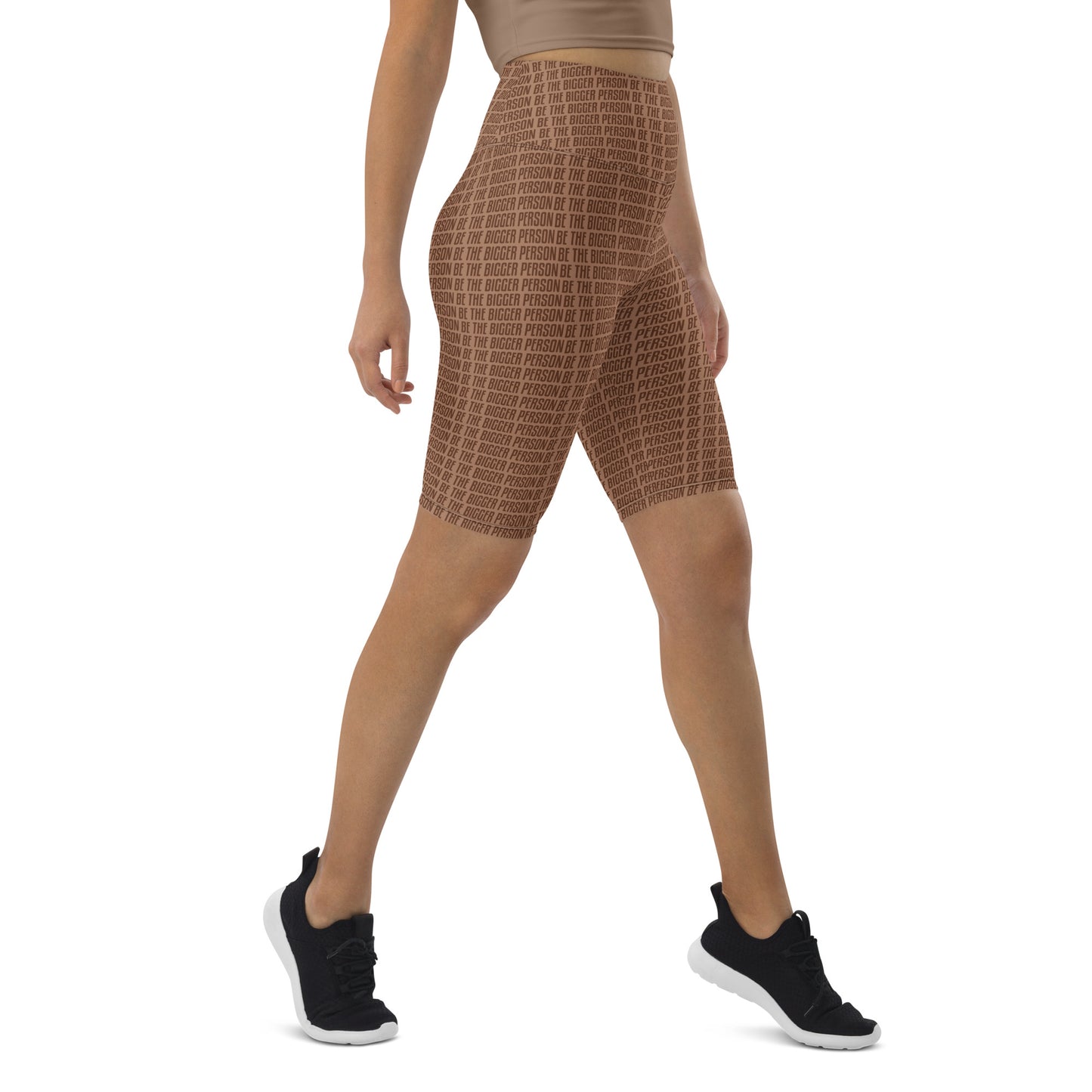 BROWN NOSER - Biker Shorts