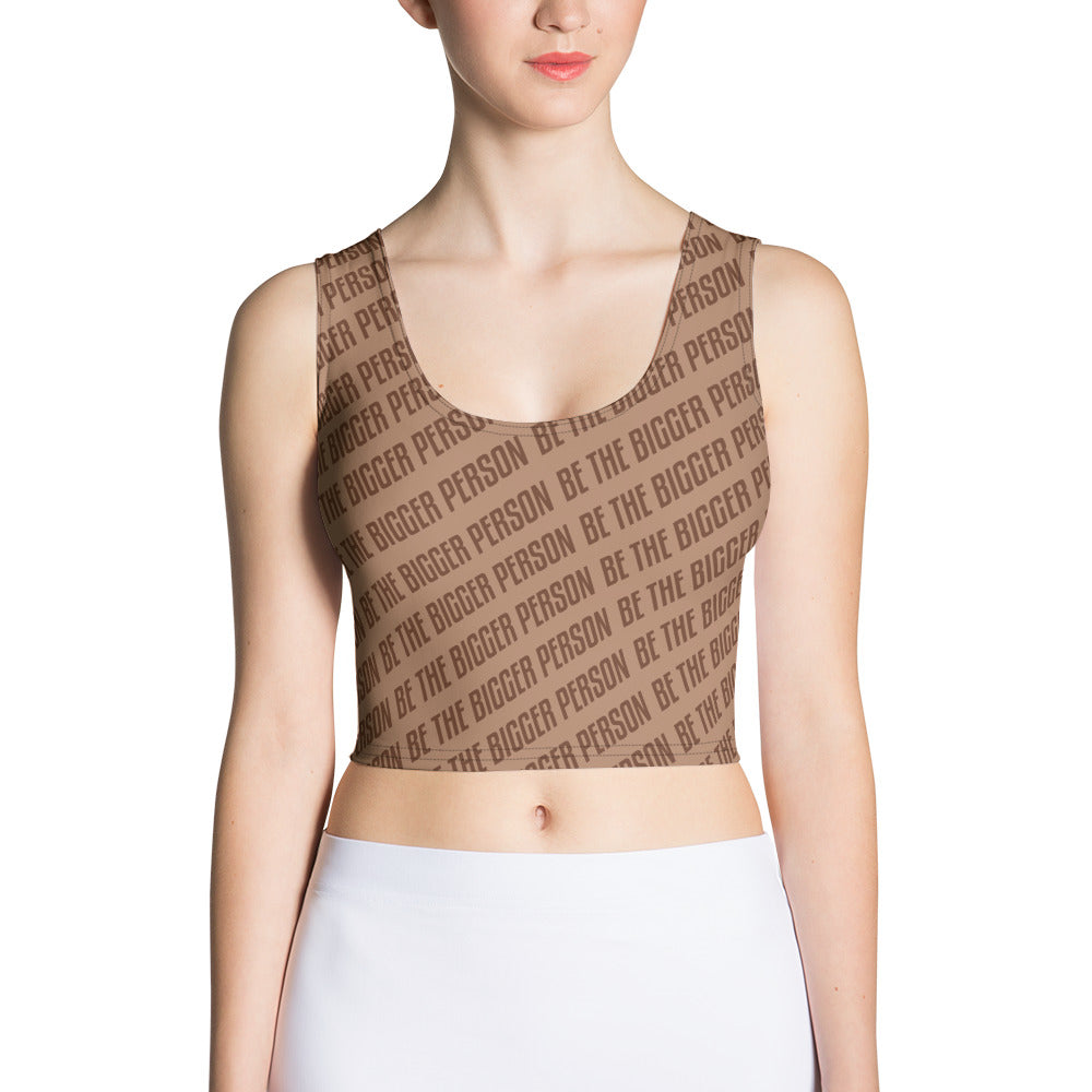 BROWN NOSER - Crop Top