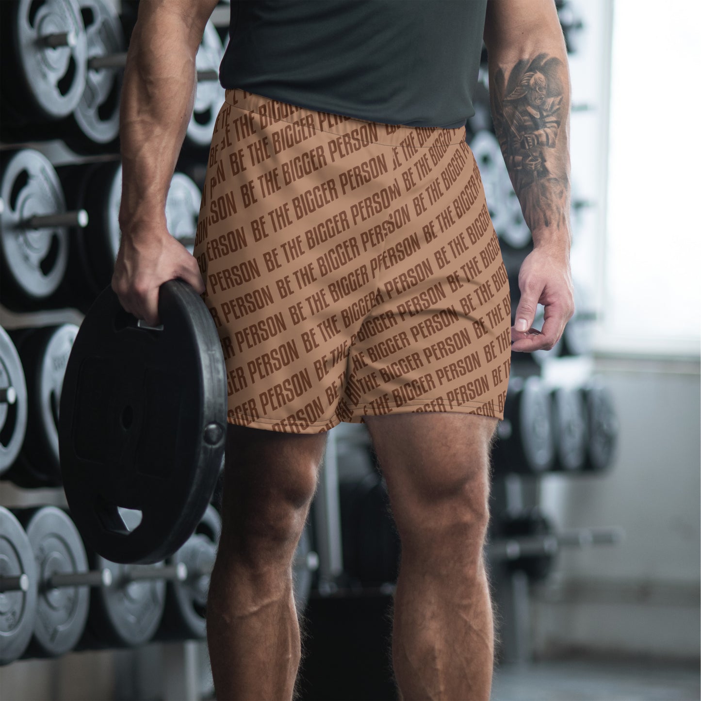 BROWN NOSER - Men's Recycled Athletic Shorts