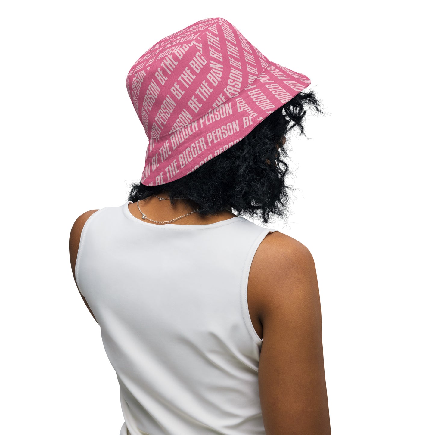 BLIND LOVE - Reversible Bucket Hat (pink/pink)