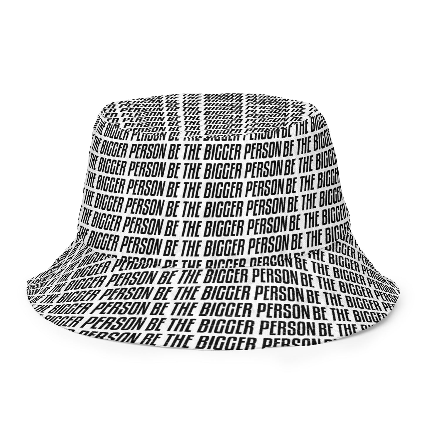 LOCKED UP - Reversible Bucket Hat (white/white)