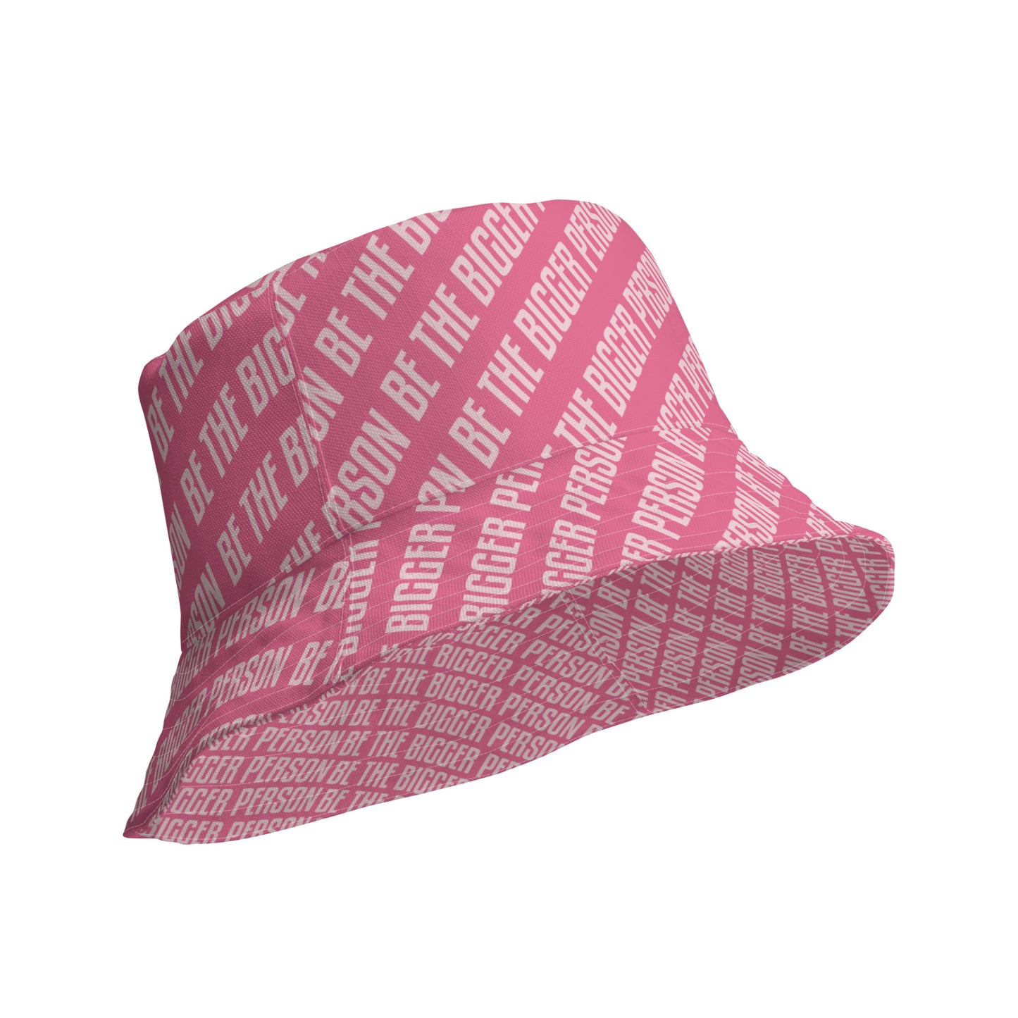 BLIND LOVE - Reversible Bucket Hat (pink/pink)