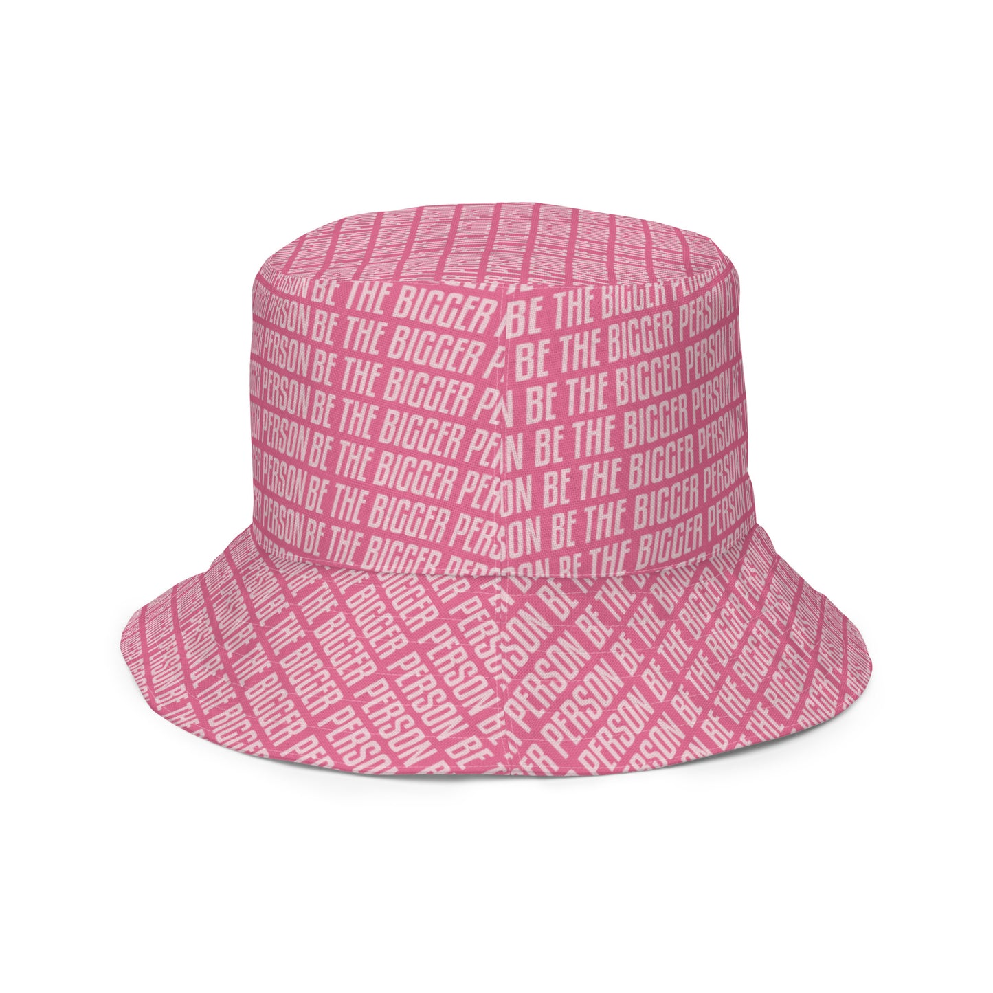 BLIND LOVE - Reversible Bucket Hat (pink/white)
