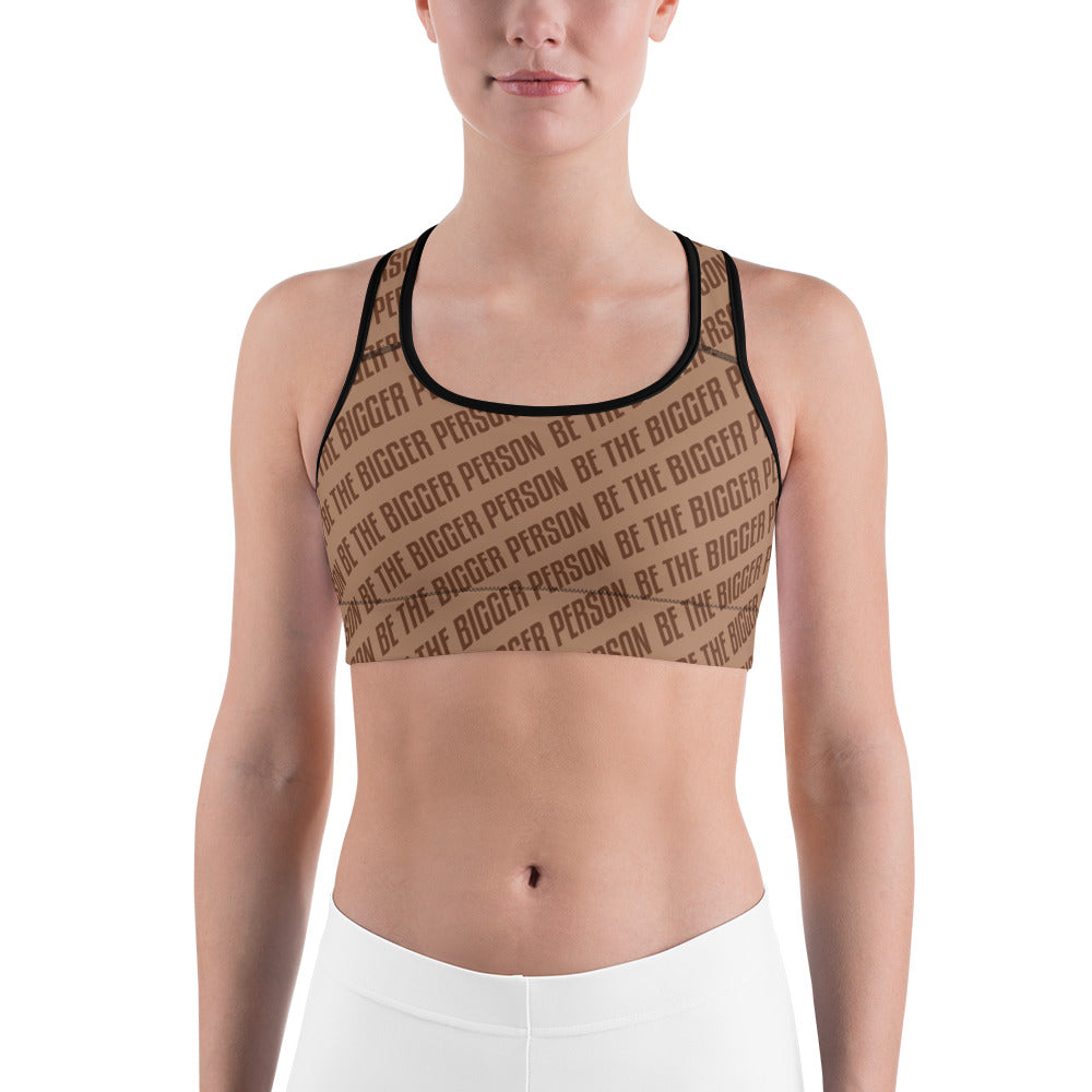 BROWN NOSER - Sports Bra