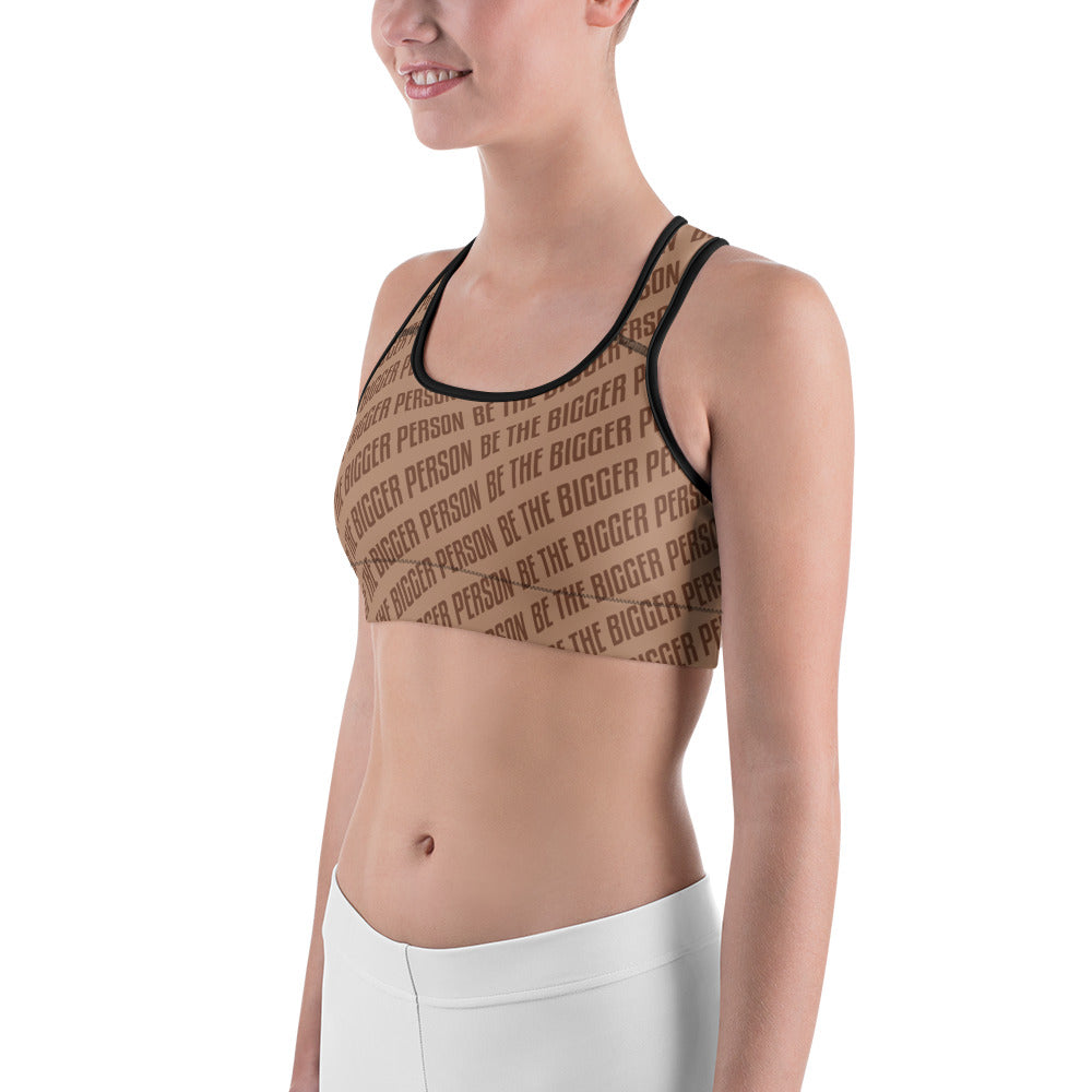BROWN NOSER - Sports Bra