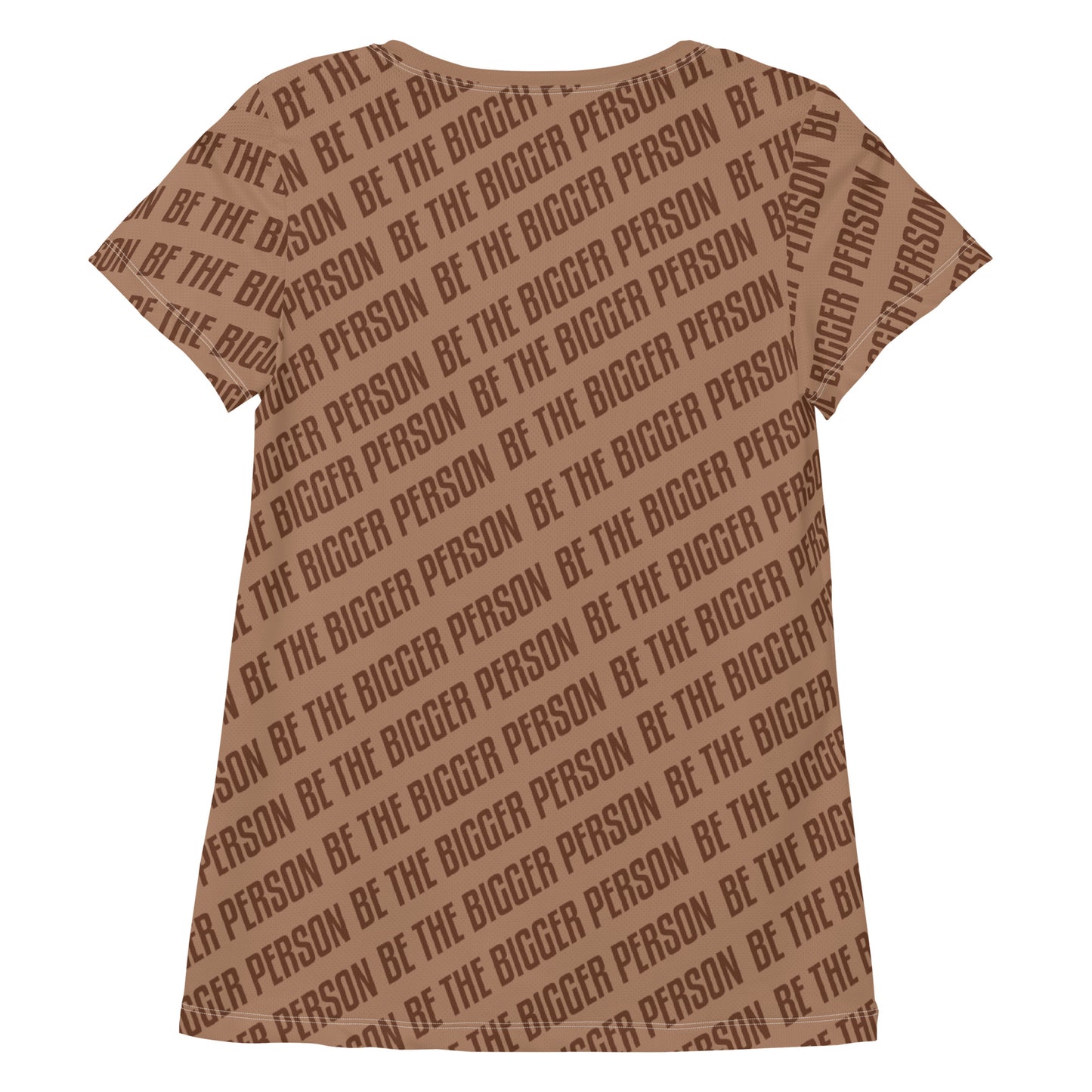 BROWN NOSER - Women's Athletic T-shirt