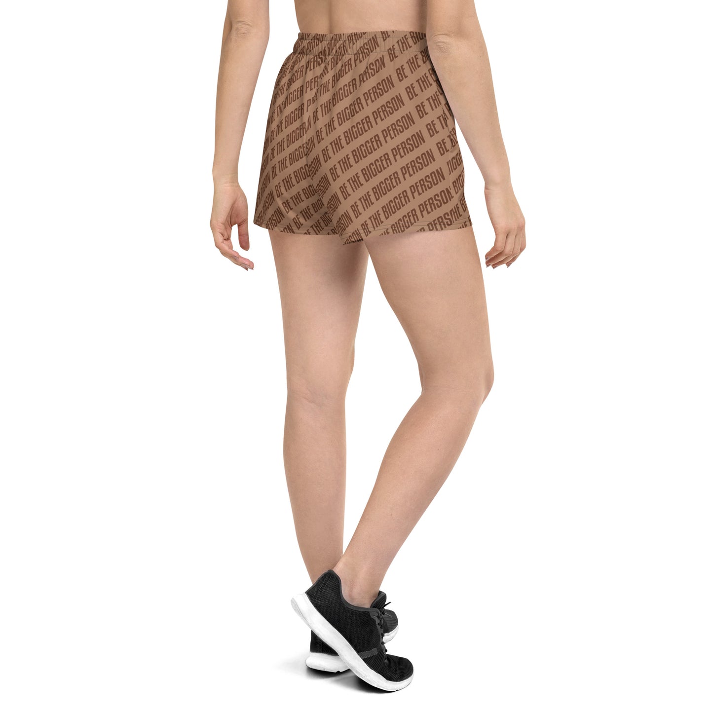 BROWN NOSER - Women’s Recycled Athletic Shorts