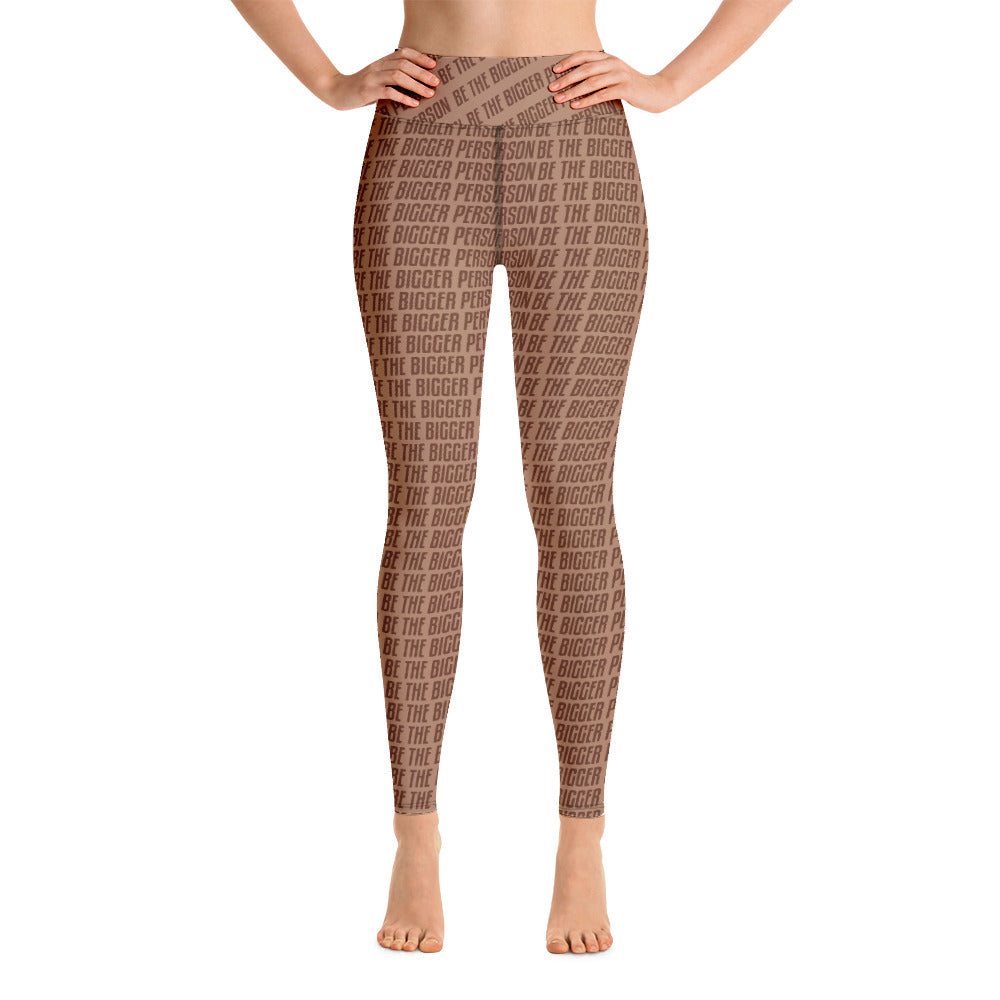 BROWN NOSER - Yoga Leggings