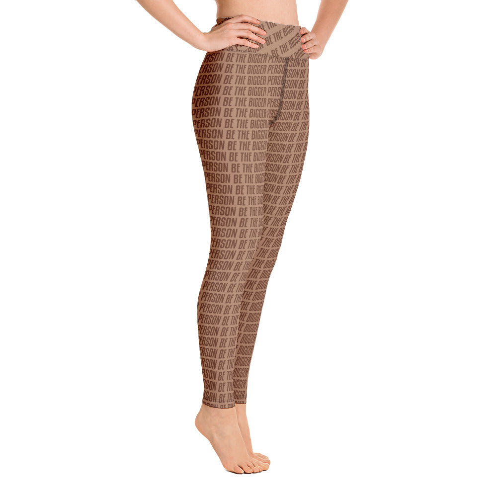 BROWN NOSER - Yoga Leggings