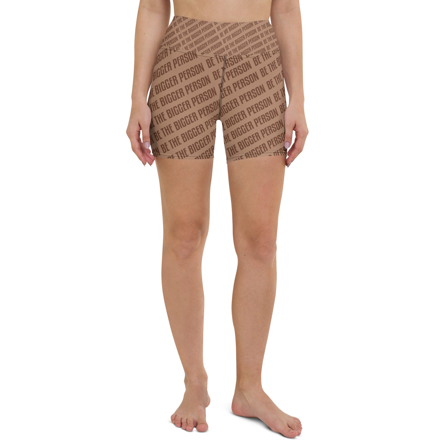 BROWN NOSER - Yoga Shorts