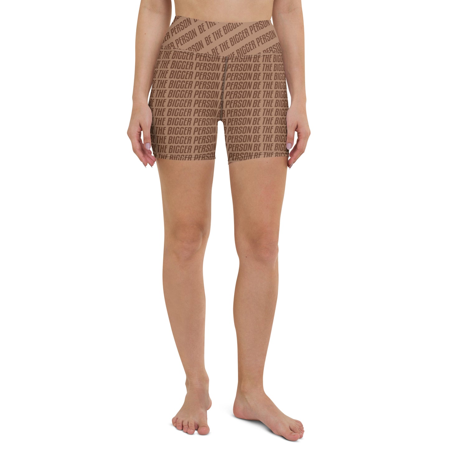 BROWN NOSER - Yoga Shorts