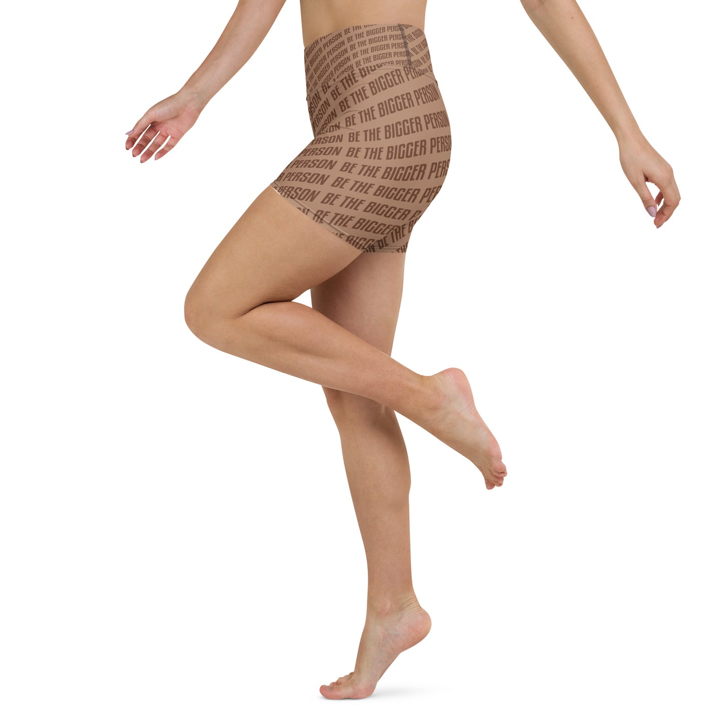 BROWN NOSER - Yoga Shorts