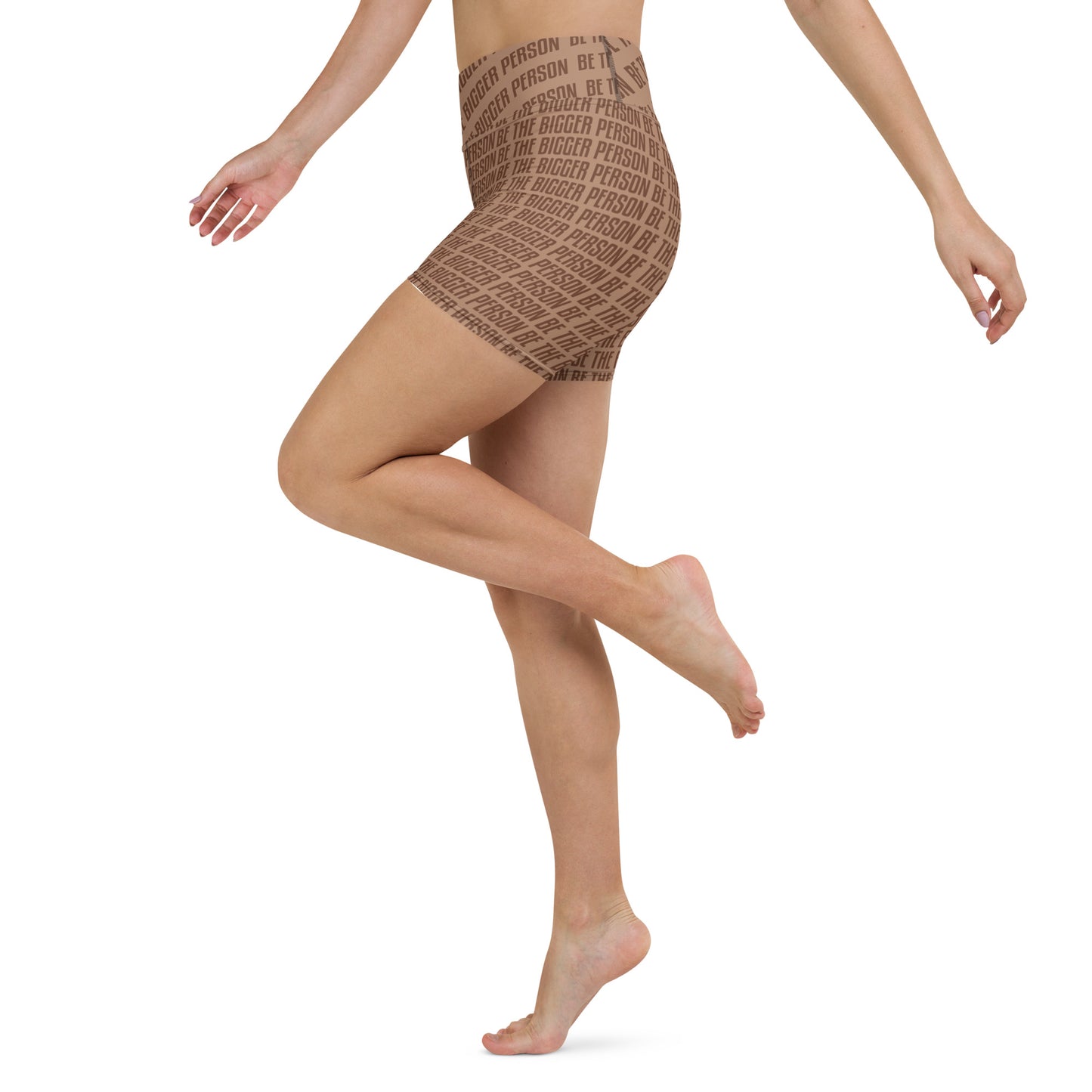 BROWN NOSER - Yoga Shorts