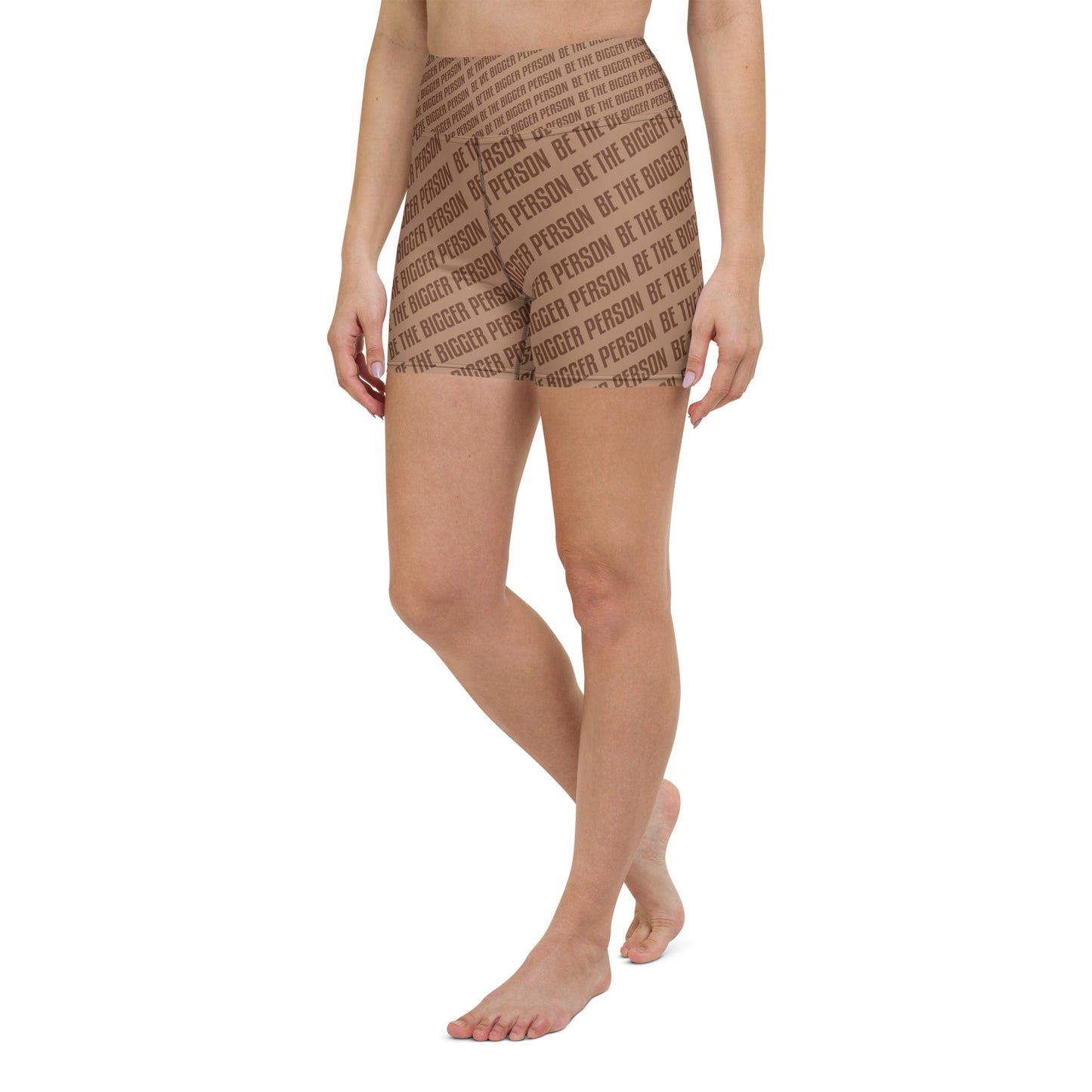 BROWN NOSER - Yoga Shorts