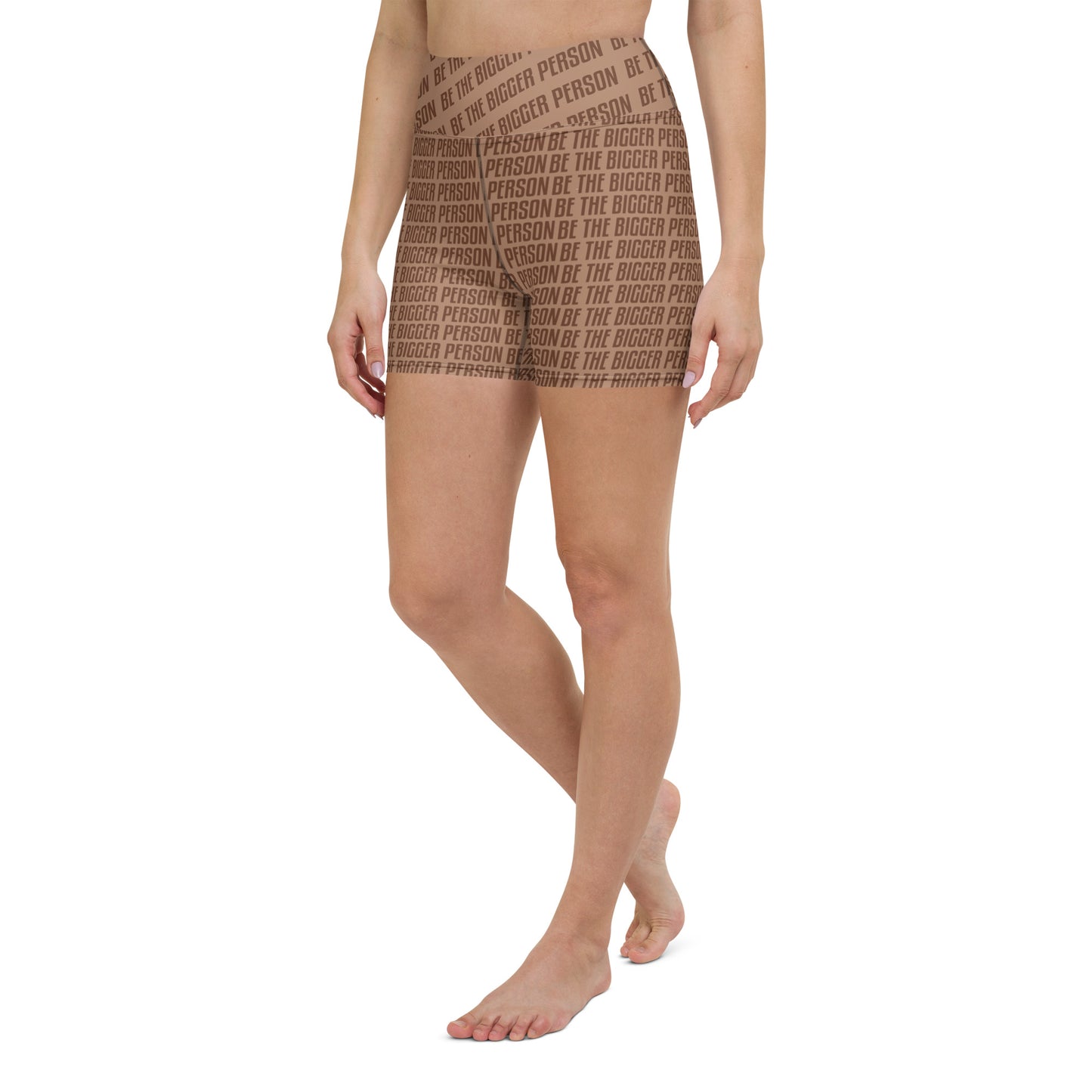 BROWN NOSER - Yoga Shorts