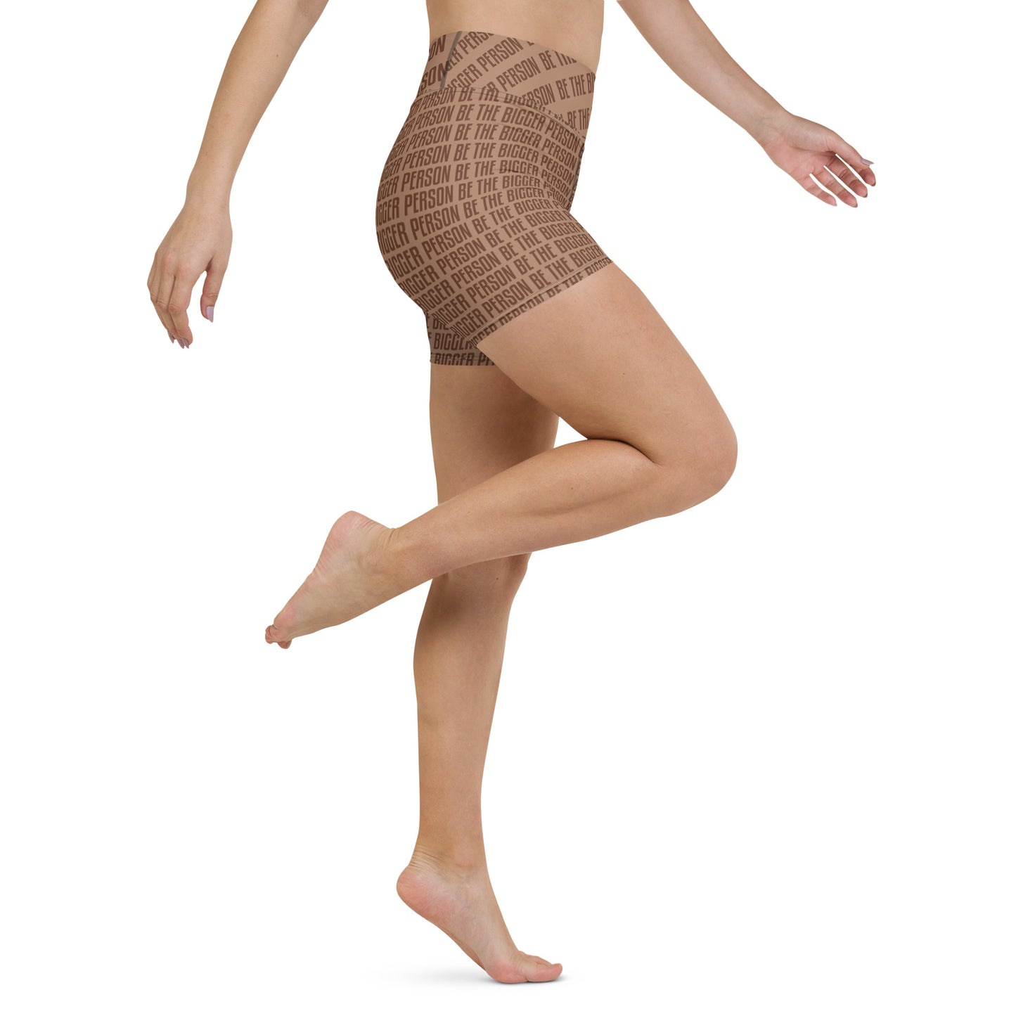 BROWN NOSER - Yoga Shorts