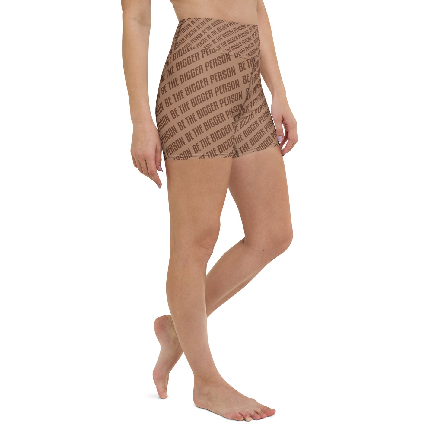 BROWN NOSER - Yoga Shorts