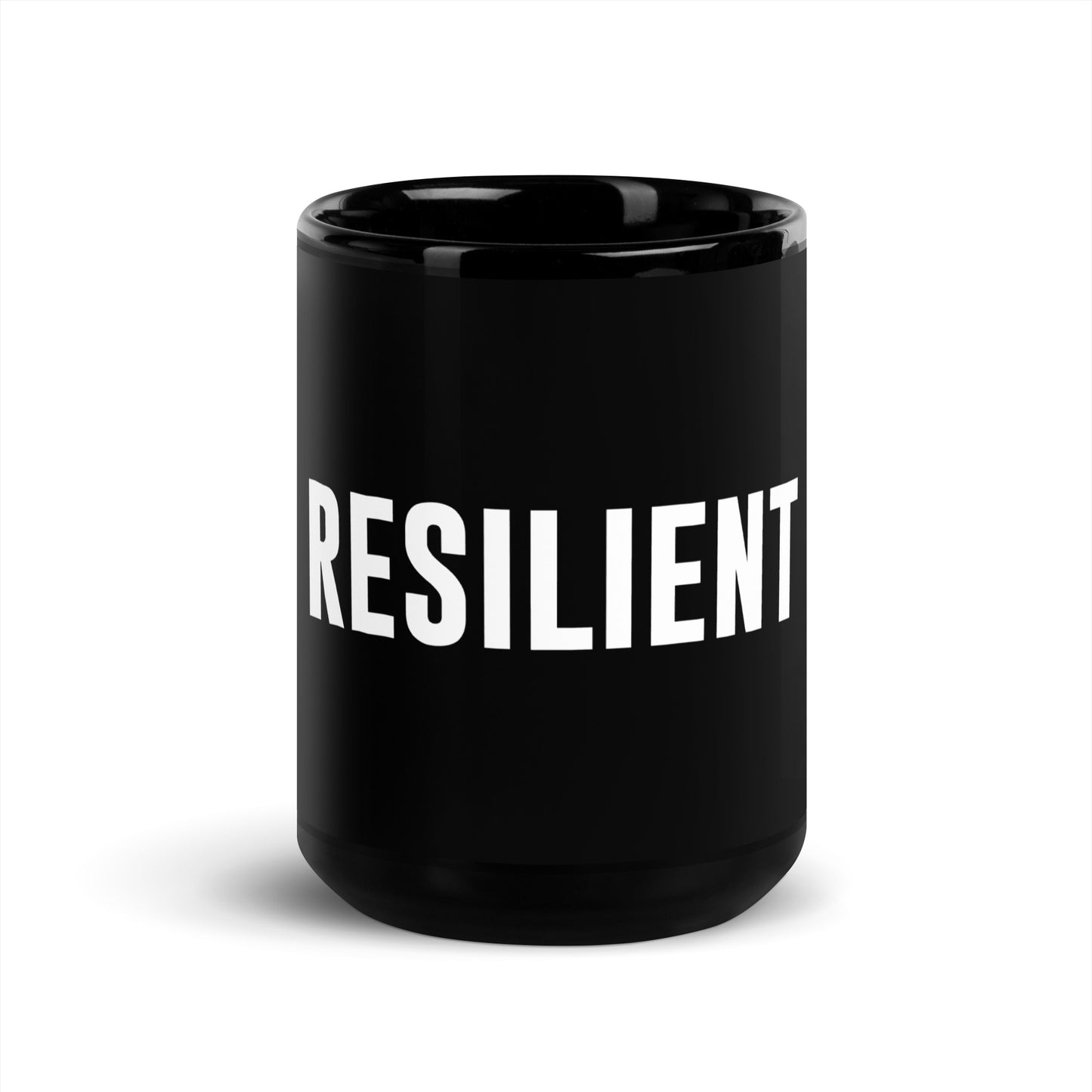 RESILIENT - Black Mug