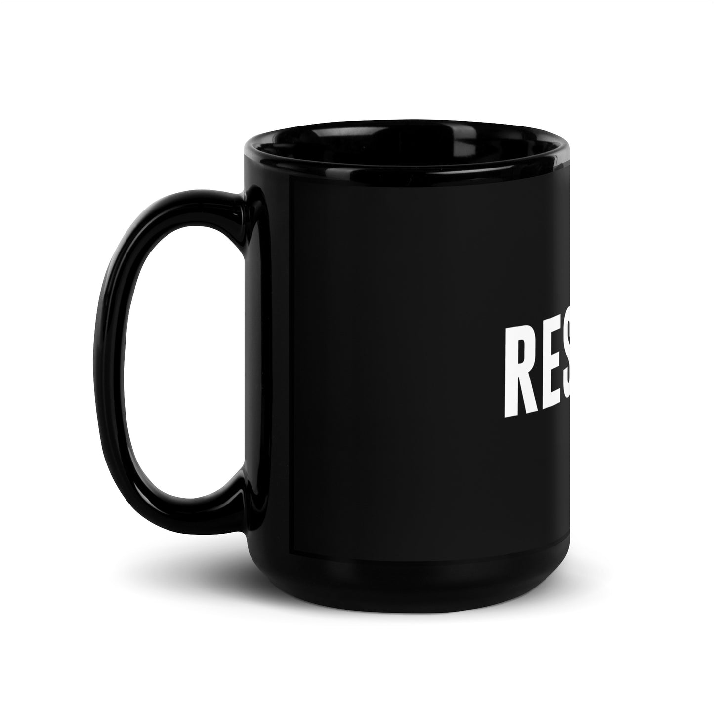 RESILIENT - Black Mug