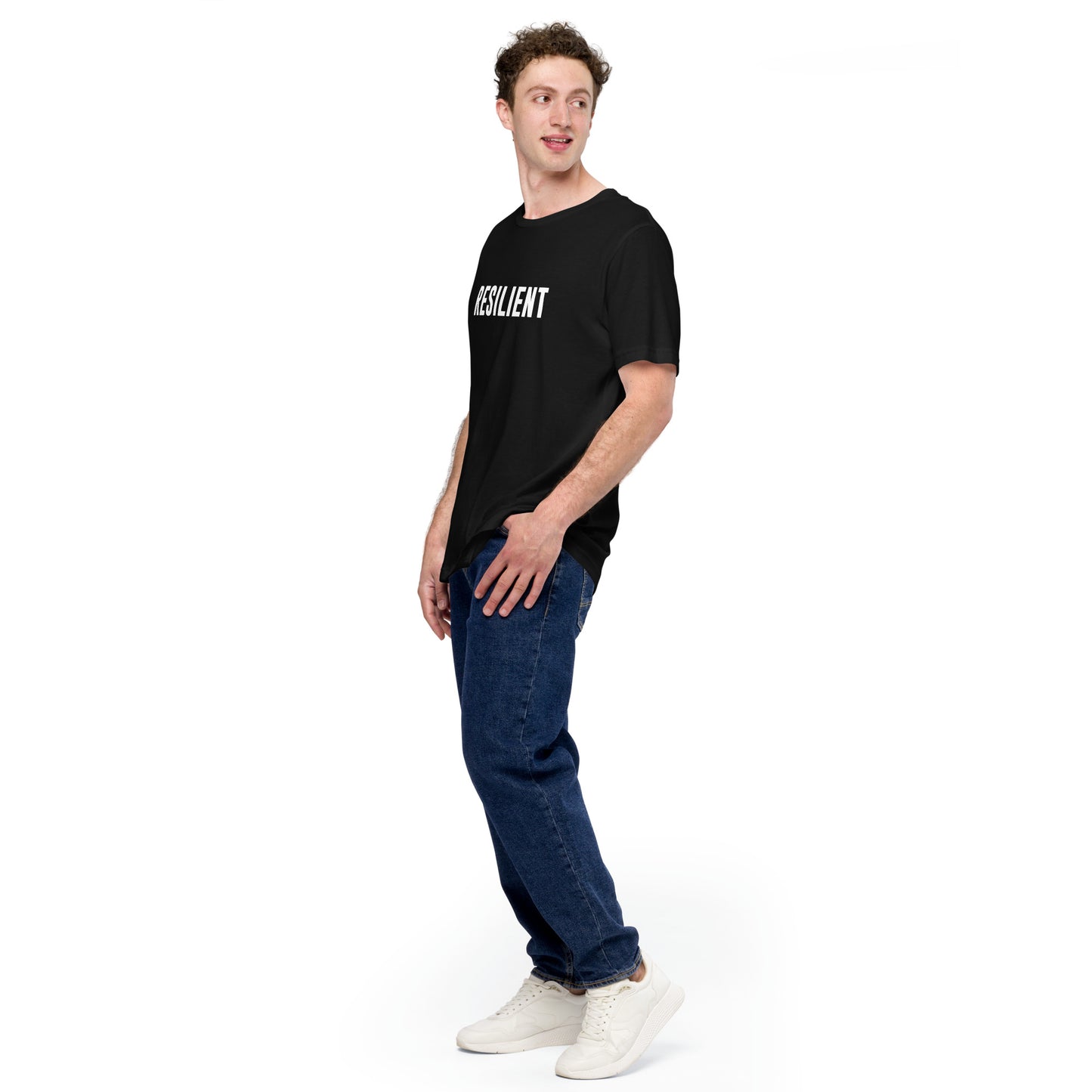 RESILIENT - Black Unisex T-shirt