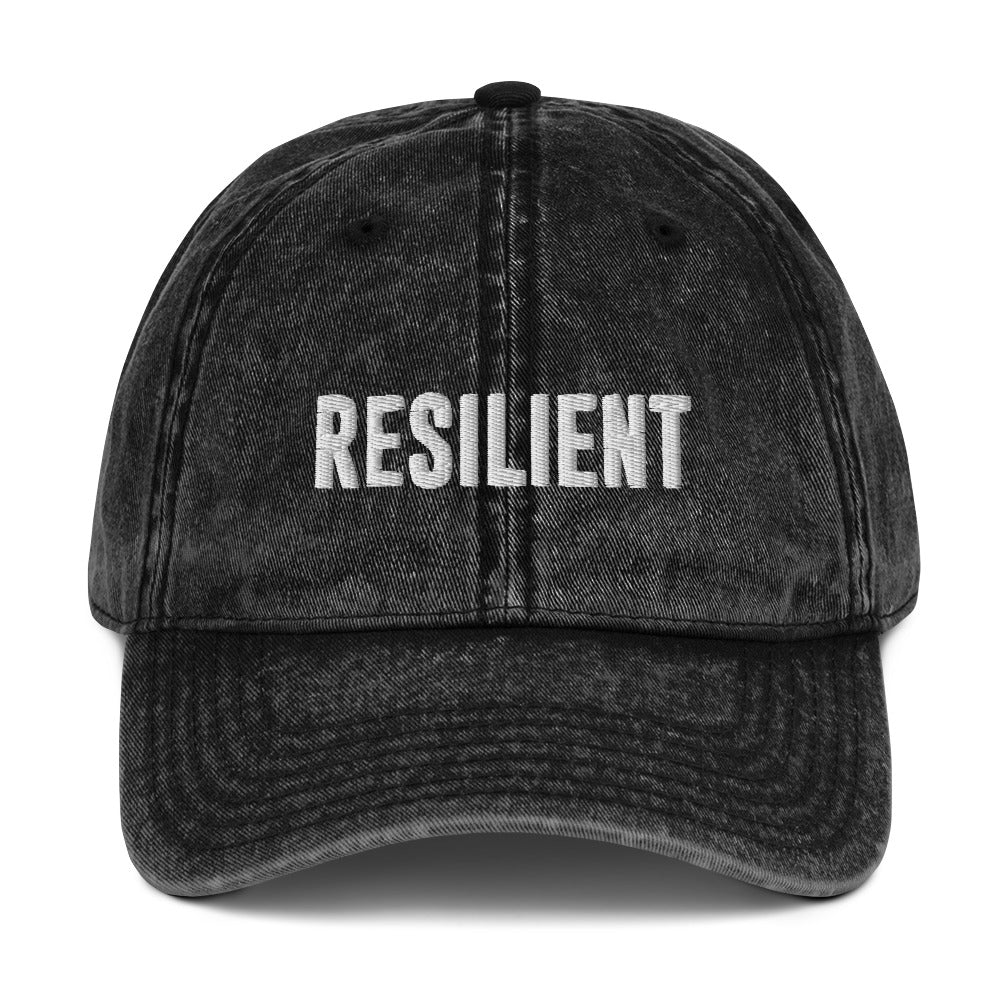 RESILIENT - Vintage Cotton Twill Cap