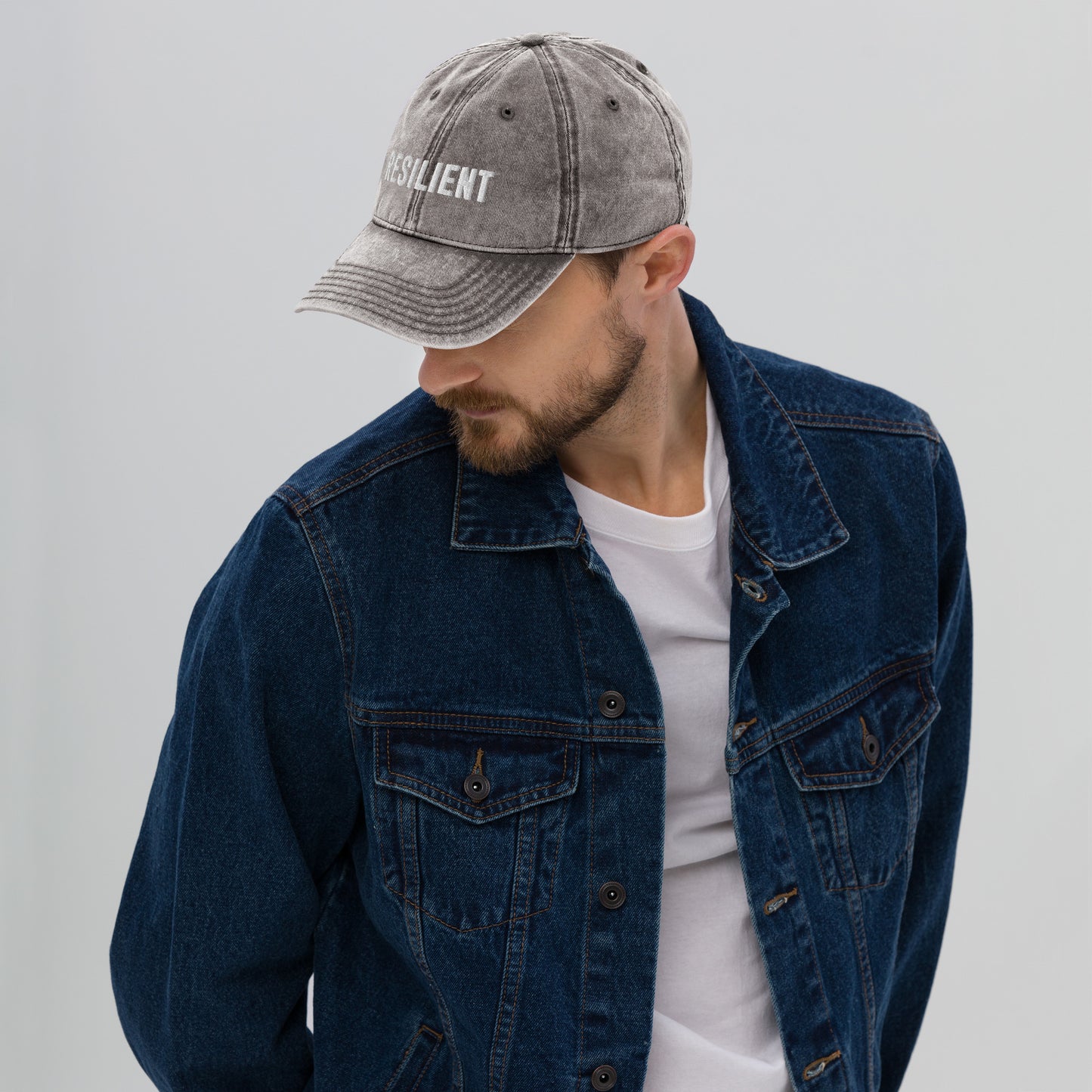RESILIENT - Vintage Cotton Twill Cap