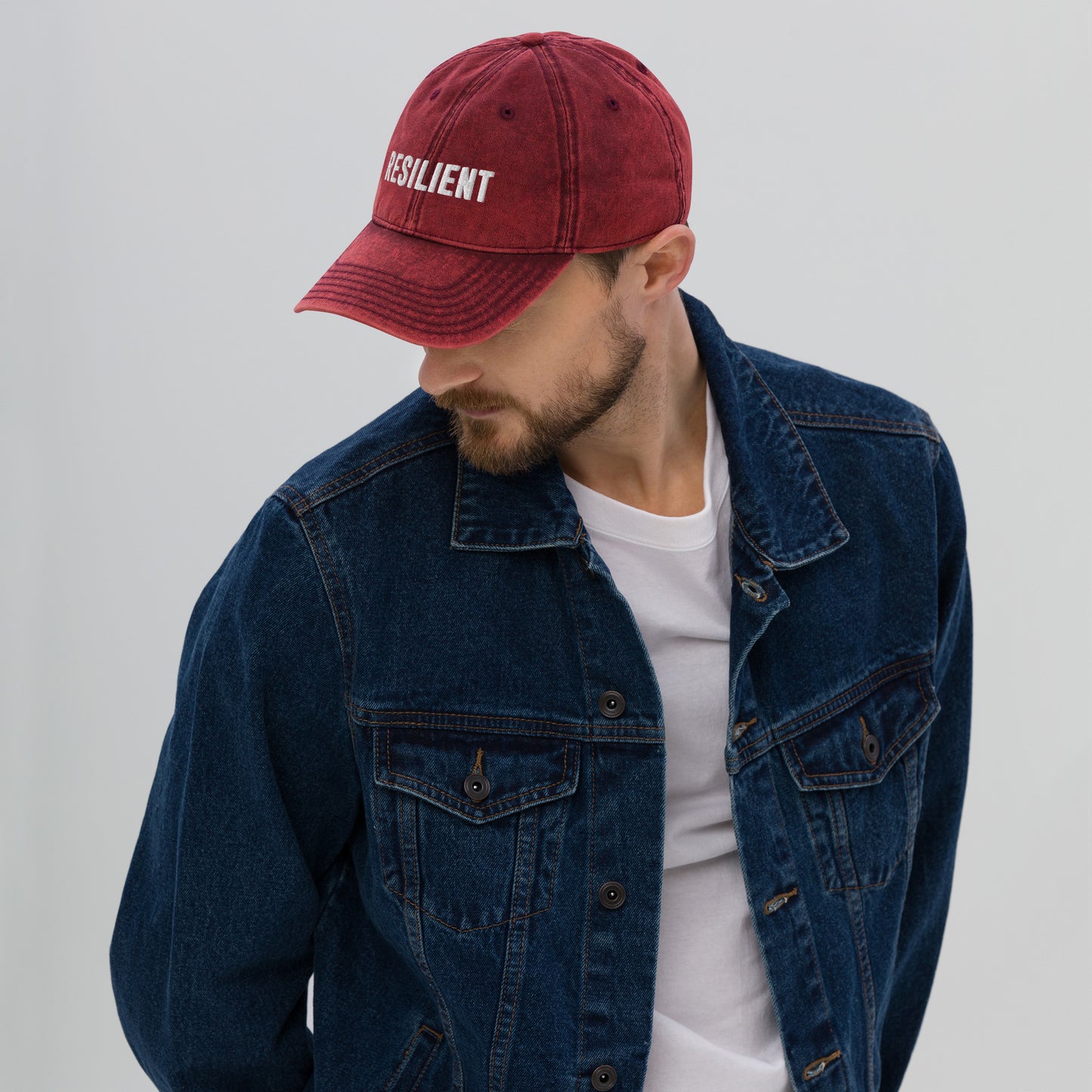RESILIENT - Vintage Cotton Twill Cap