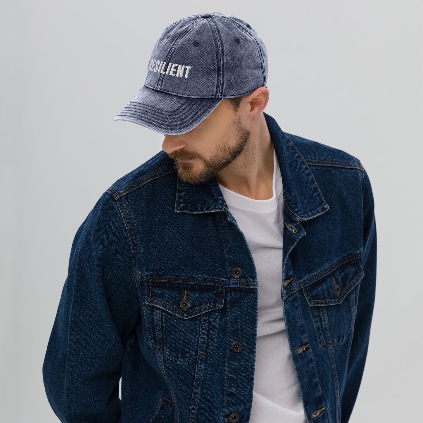 RESILIENT - Vintage Cotton Twill Cap