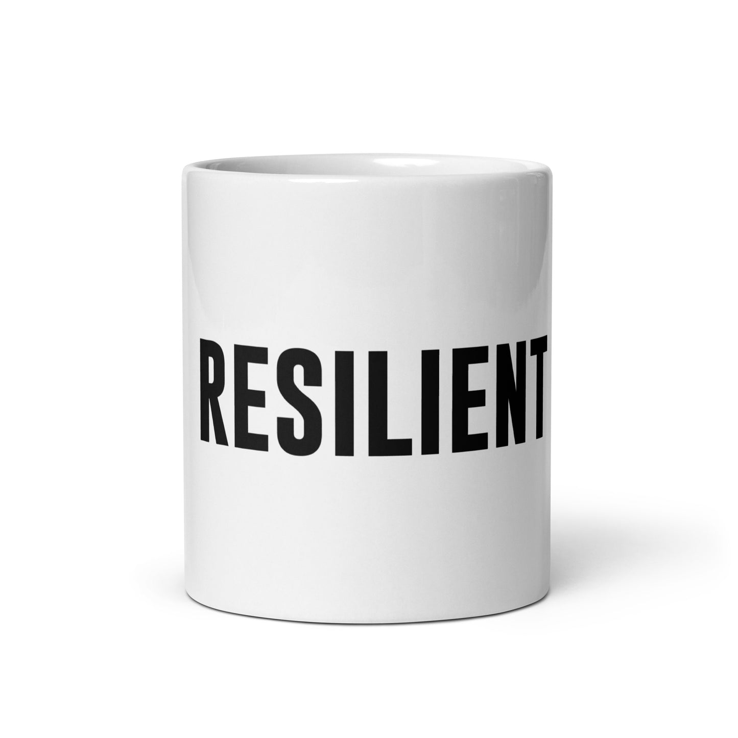 RESILIENT - White Mug