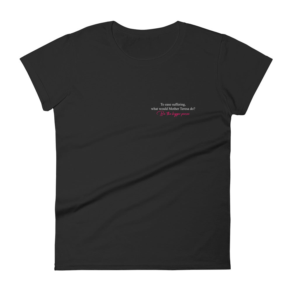 BTBP COMPASSION - Women's Black T-shirt