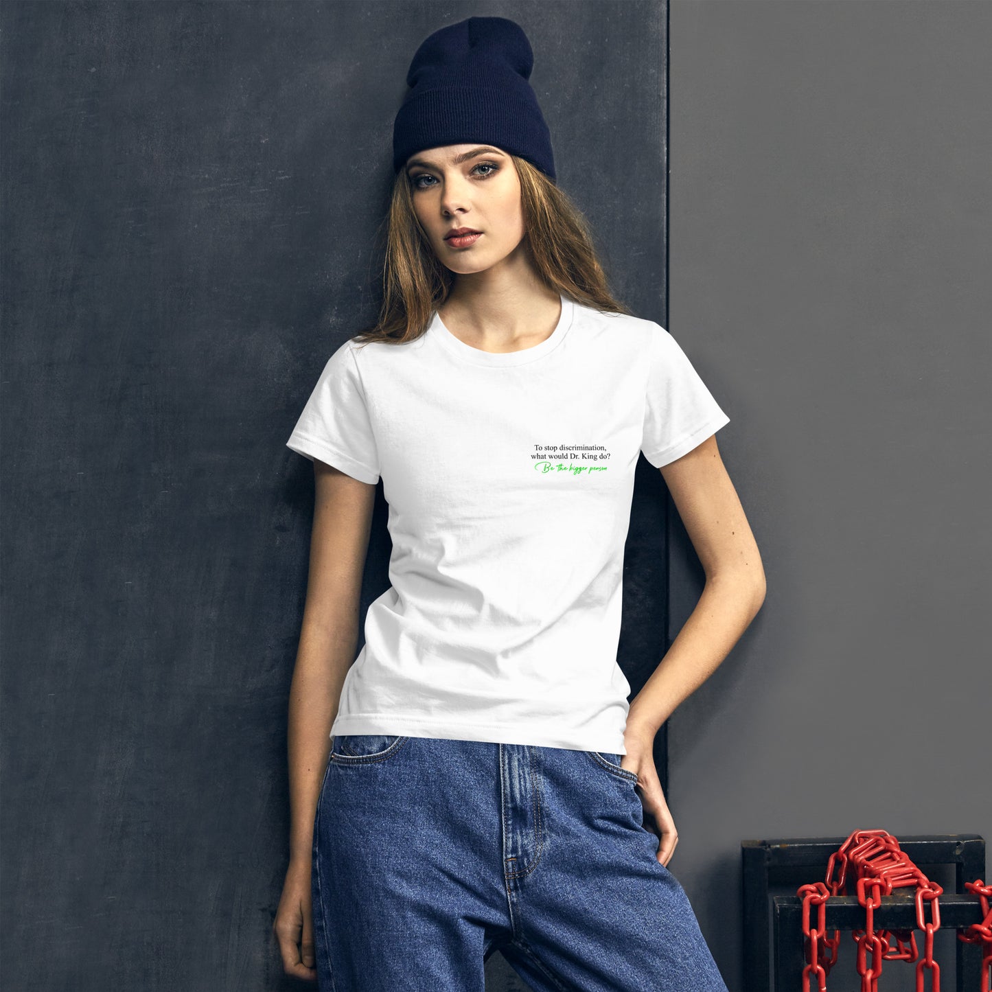 BTBP EQUALITY - Women's White T-shirt