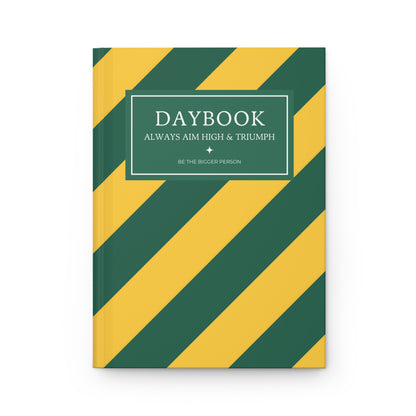 TEAM SPIRIT GREEN-YELLOW | Diagonal Dual-Colors Daybook