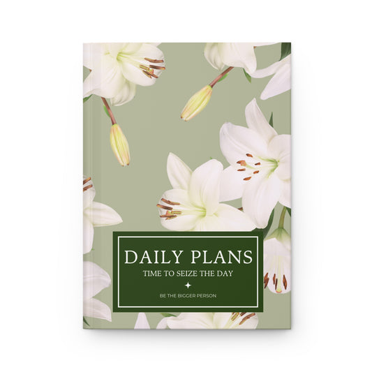 SAGE LILIES | Daily Plans Notebook