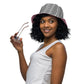 BLIND LOVE - Reversible Bucket Hat (pink/white)