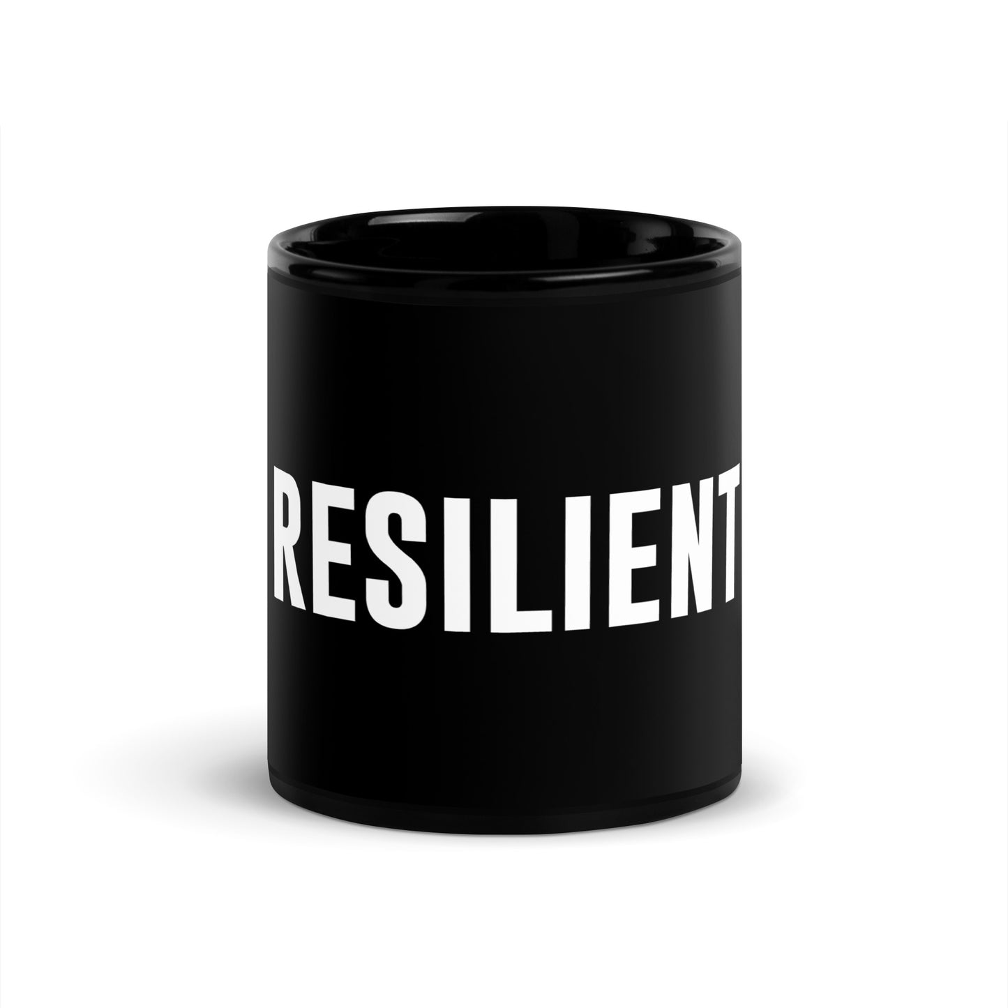 RESILIENT - Black Mug