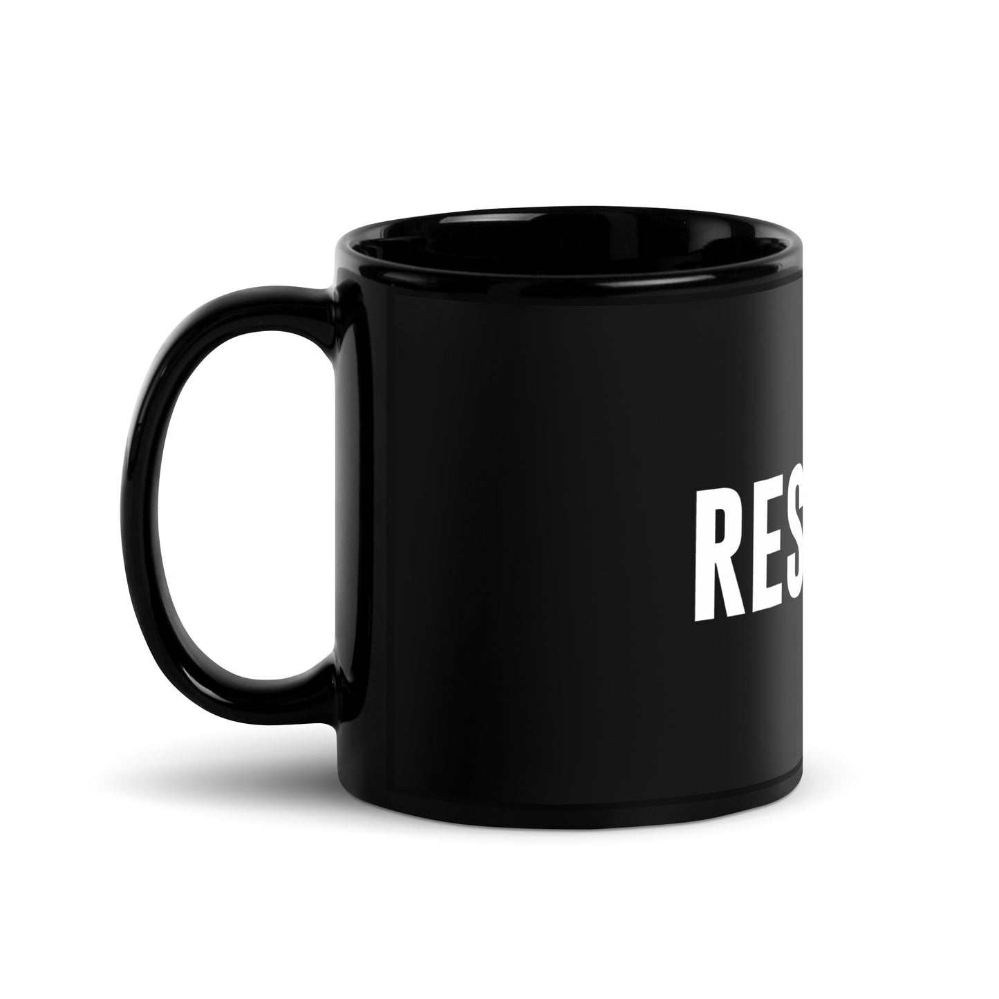 RESILIENT - Black Mug