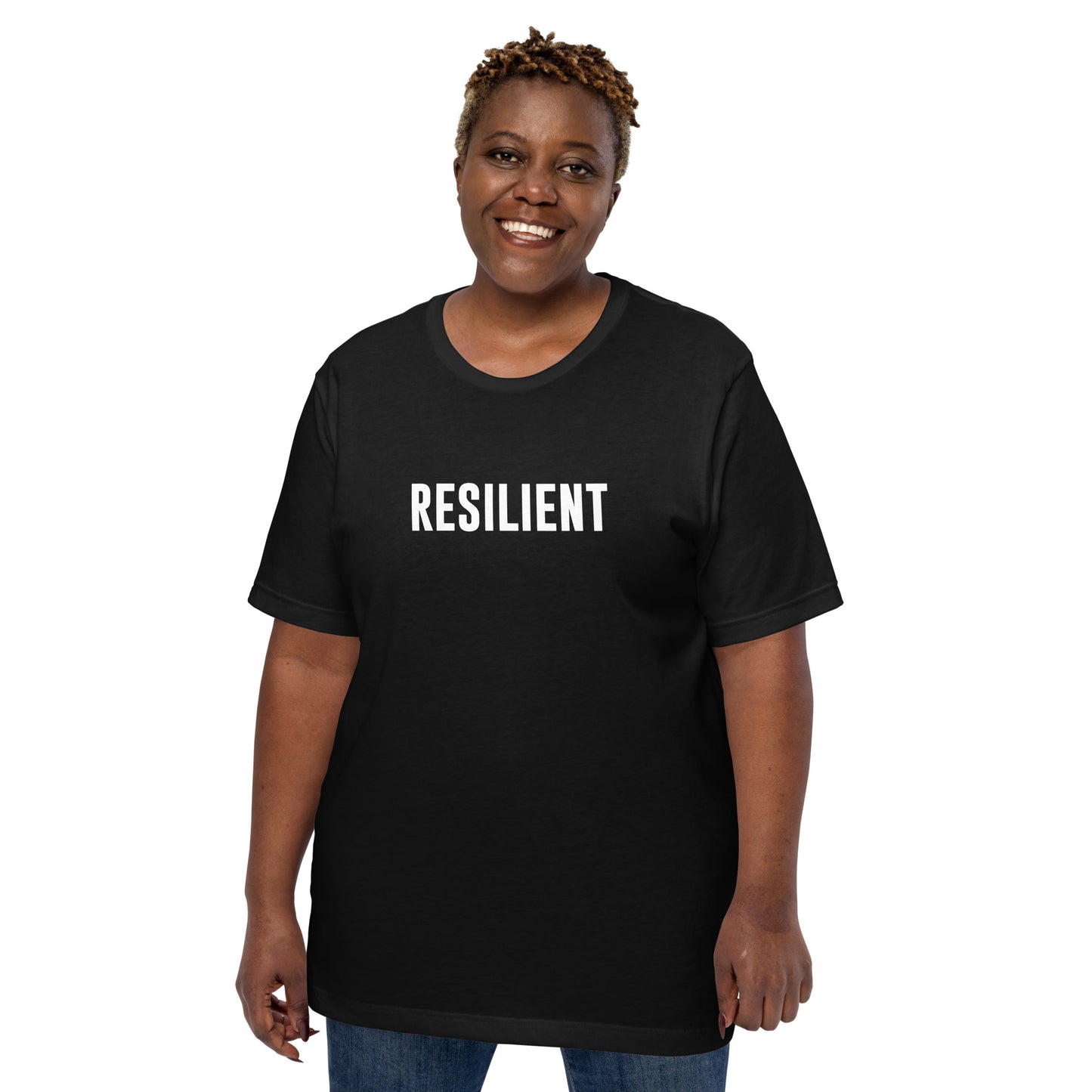 RESILIENT - Black Unisex T-shirt