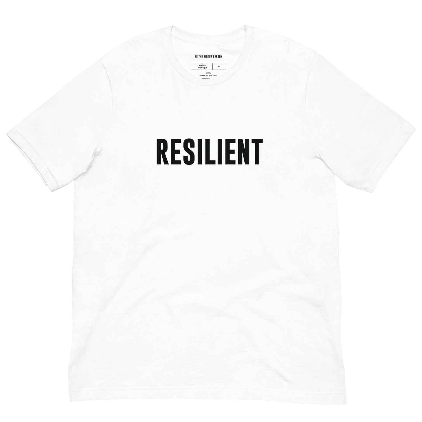 RESILIENT - White Unisex T-shirt