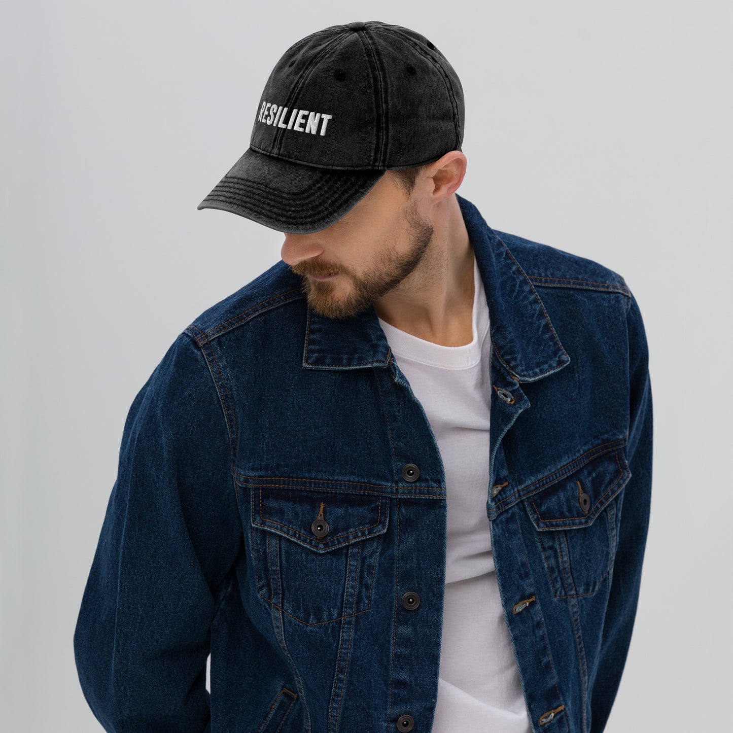 RESILIENT - Vintage Cotton Twill Cap