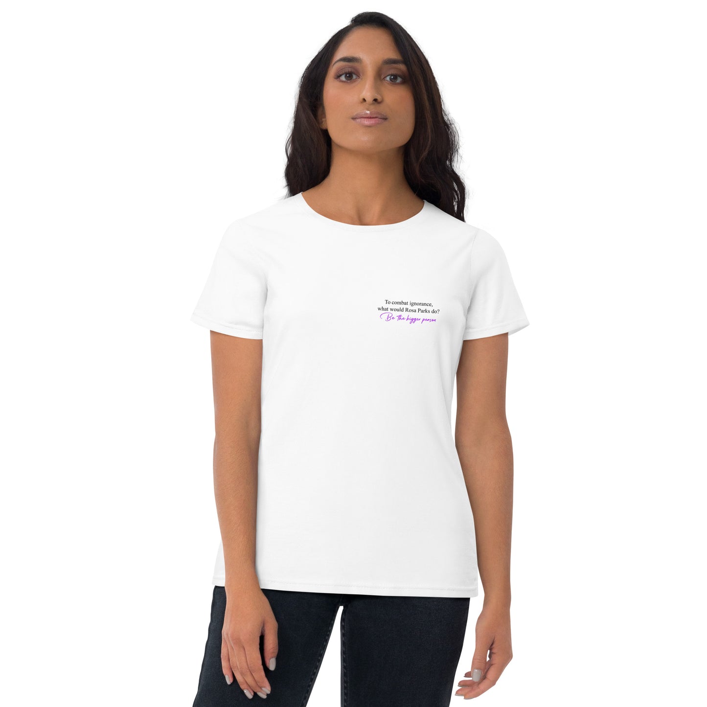 BTBP COURAGE - Women's White T-shirt