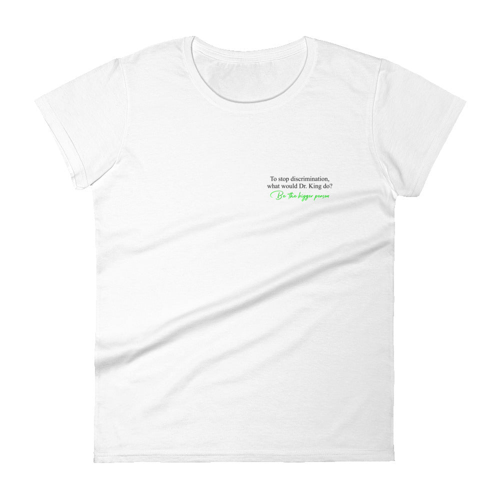 BTBP EQUALITY - Women's White T-shirt